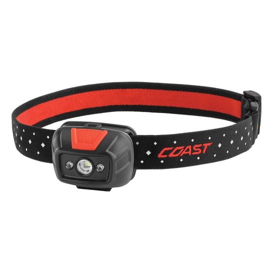 COAST FL19 DUAL-COLOR WIDE-ANGLE FLOOD BEAM LED HEADLAMP - 21586