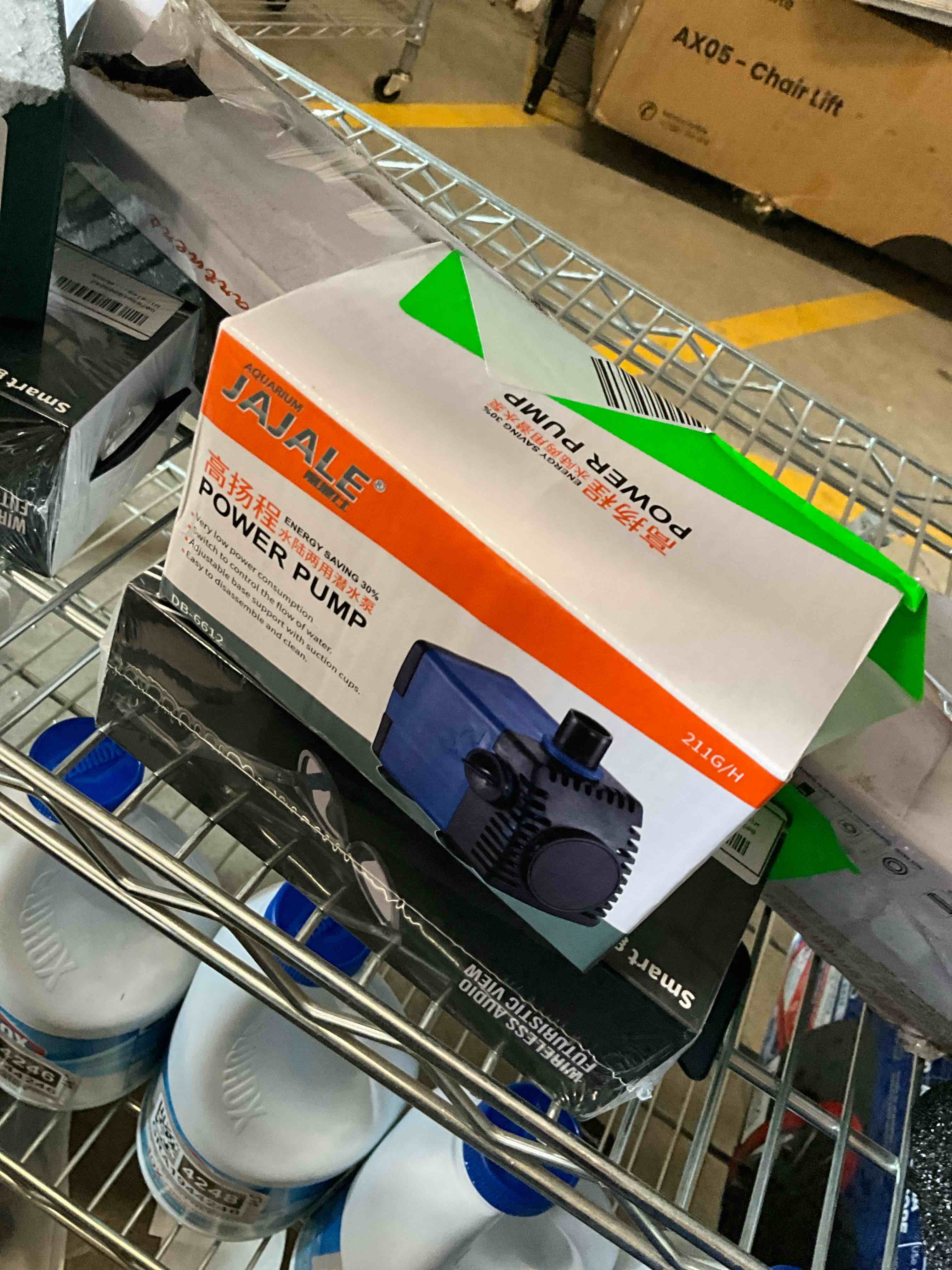 Condition photo showing Good Condition for 210gph adjustable submersible water pump fish tank fountain hydroponic powerhead