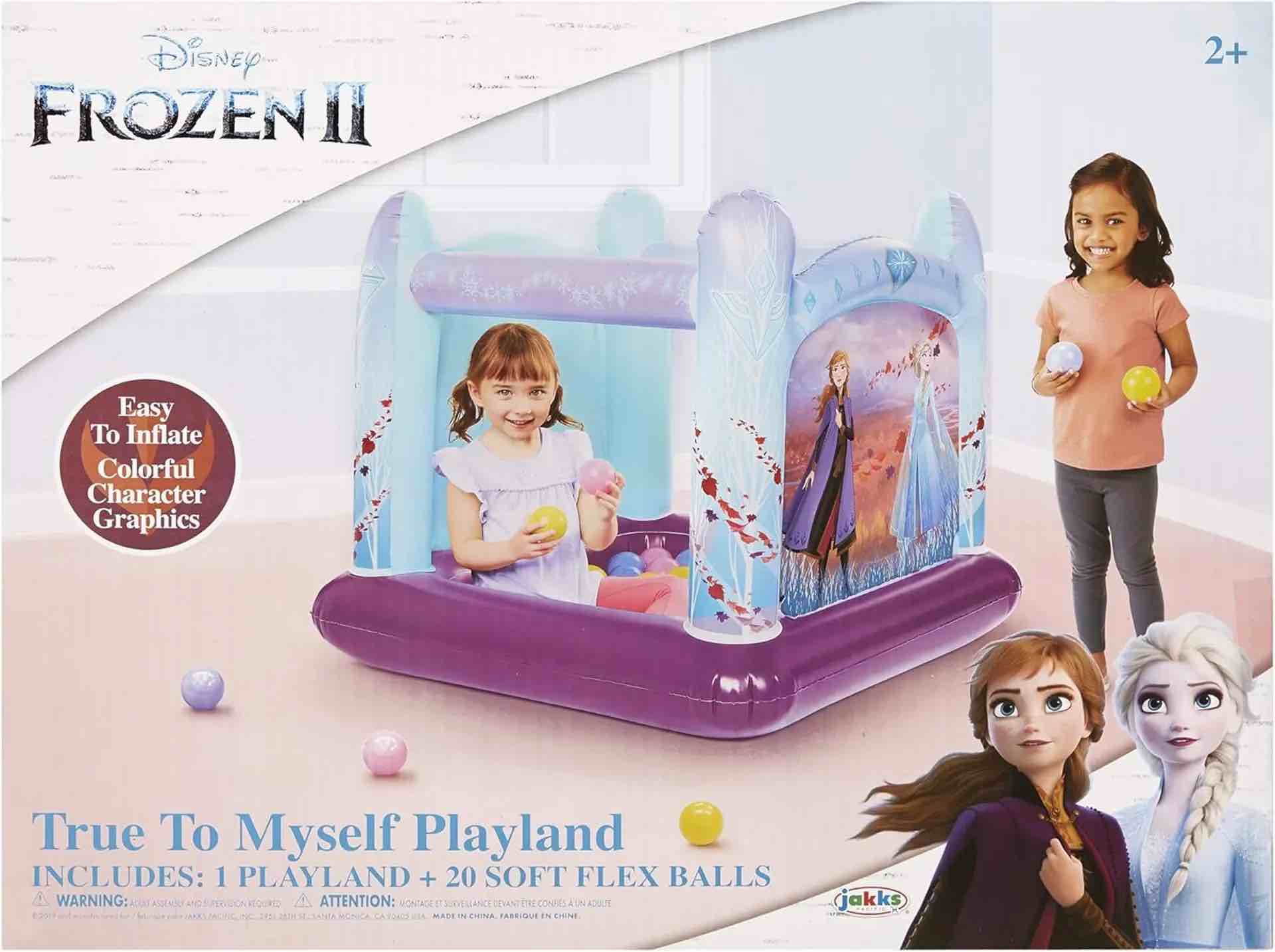 Frozen Ball Pit Playland 20 Soft-Flex Balls-incomplete 