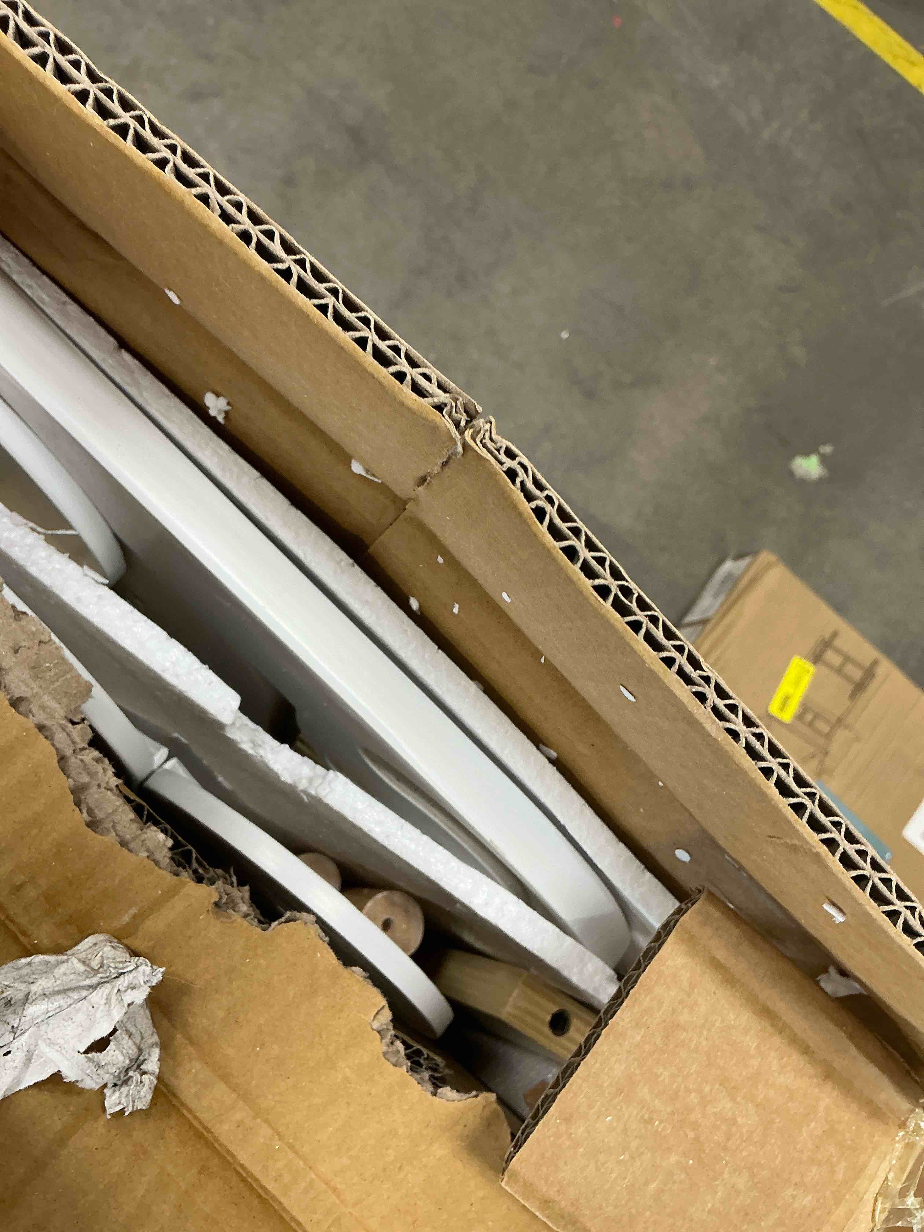 Condition photo showing Good Condition for joz kitchen toddlers step stool, montessori kids learning stool, foldable toddler tower for counter, standing helper for children, 3 adjustable heights, wooden, white