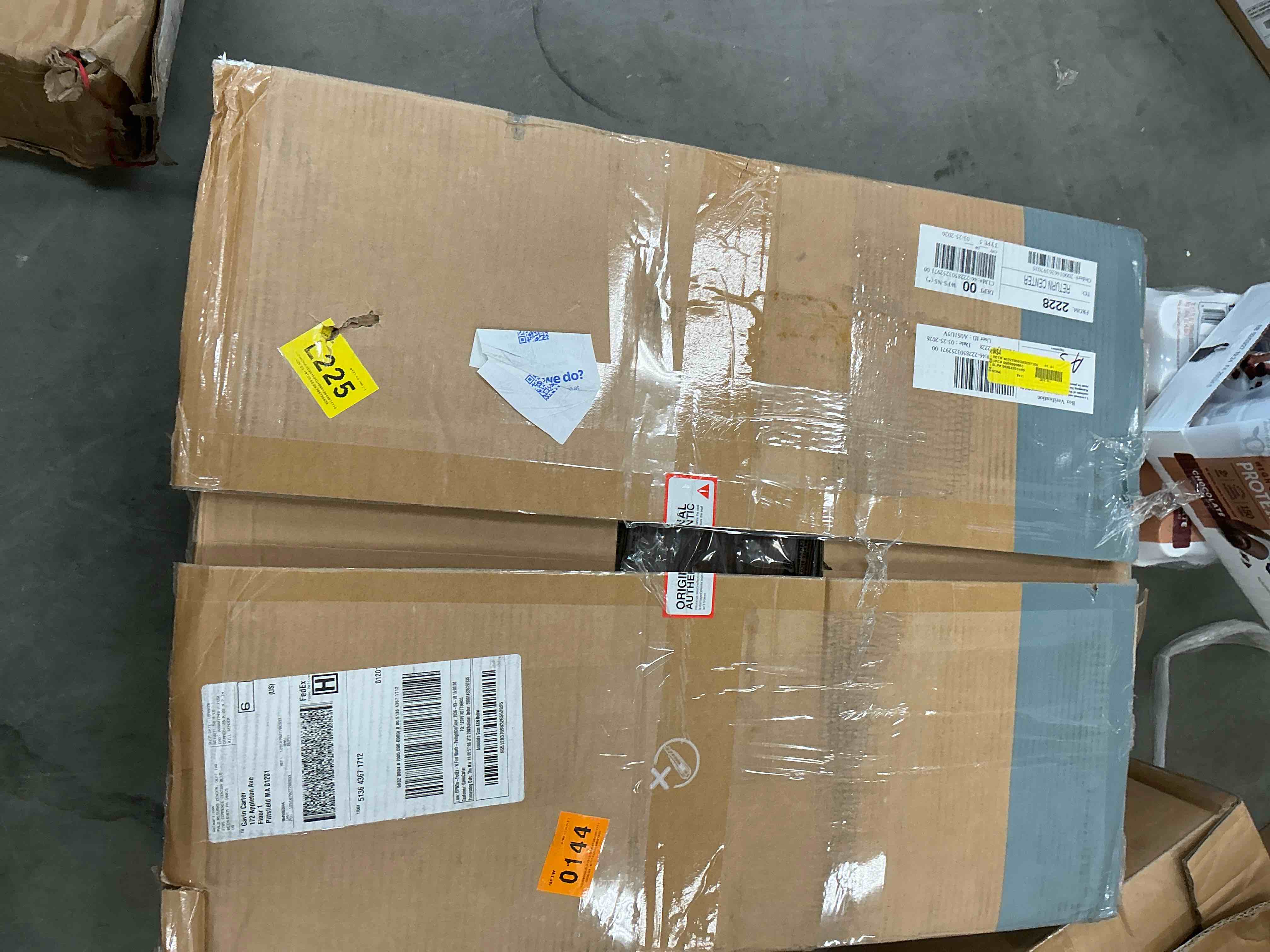 Condition photo showing Good Condition for concetta electric height adjustable desk, 63"x24" ergonomic sit stand workstation, one-touch lift home office desk, rust