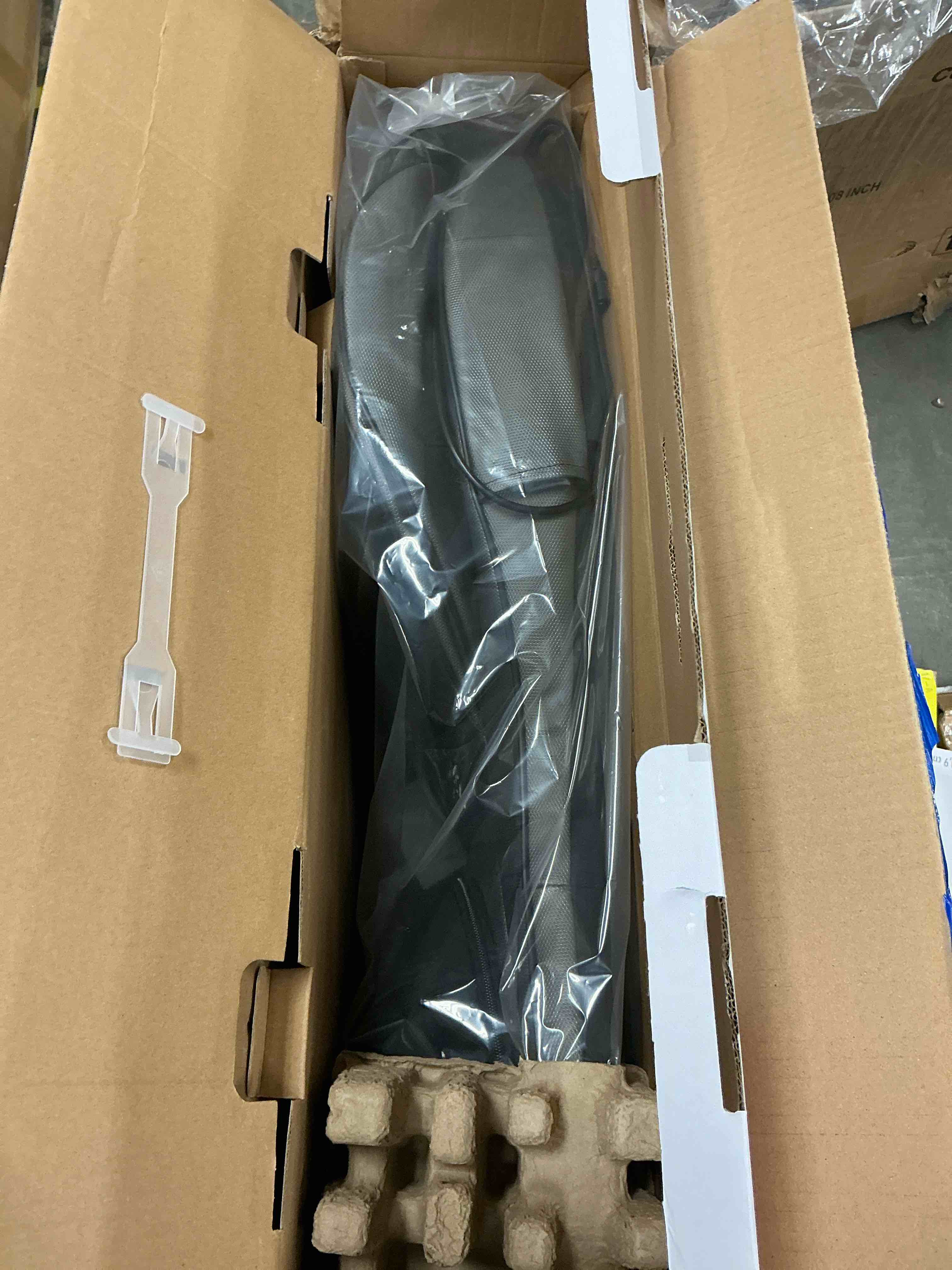 Condition photo showing New/Like New for comfier shiatsu neck back massager  2d/3d kneading massage chair pad  heating compression seat cushion massagers  ideal gifts - black