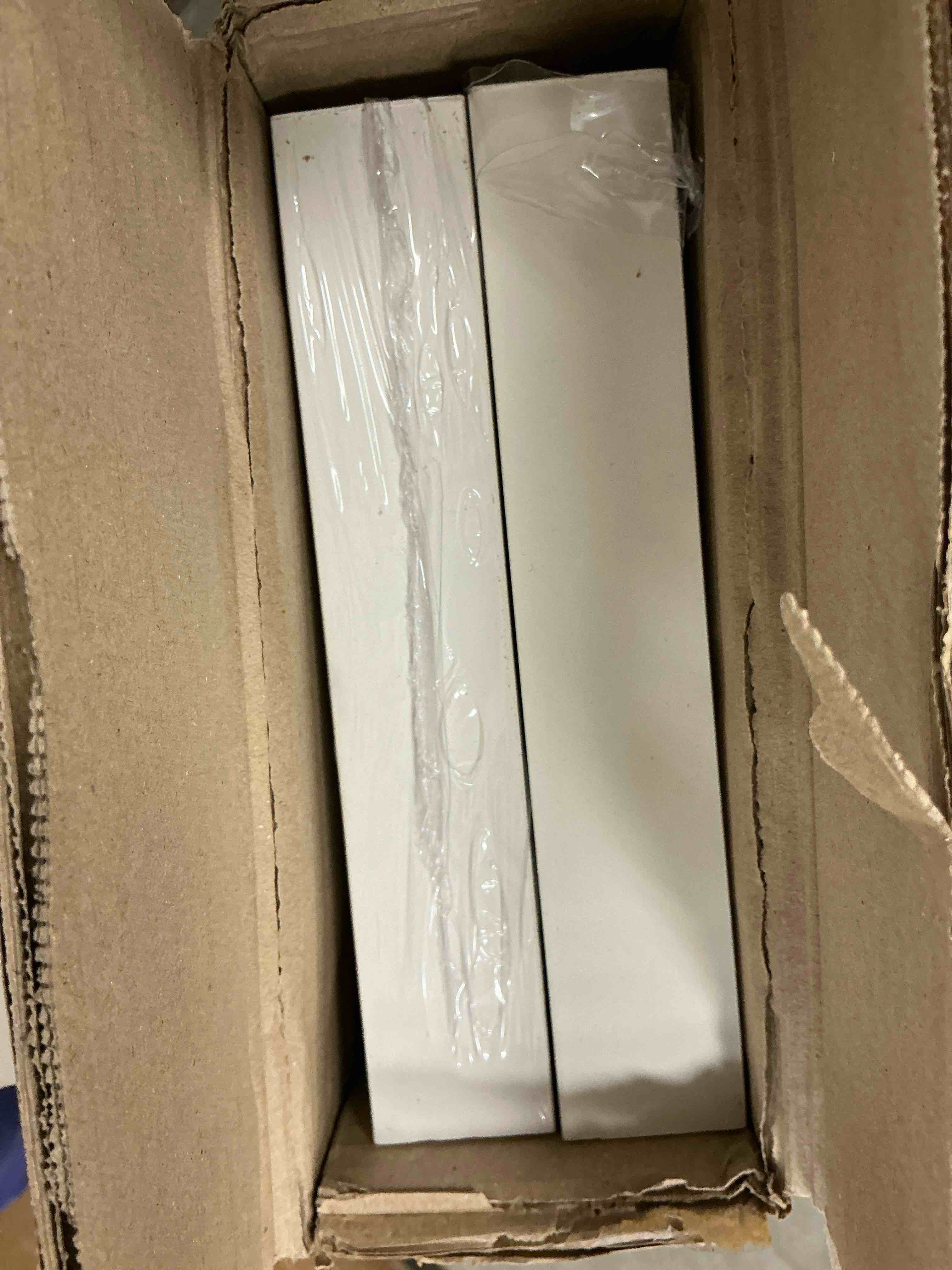 Condition photo showing Good Condition for ballucci 24  floating shelves  2-pack wood wall shelf set with invisible brackets  8  deep  white