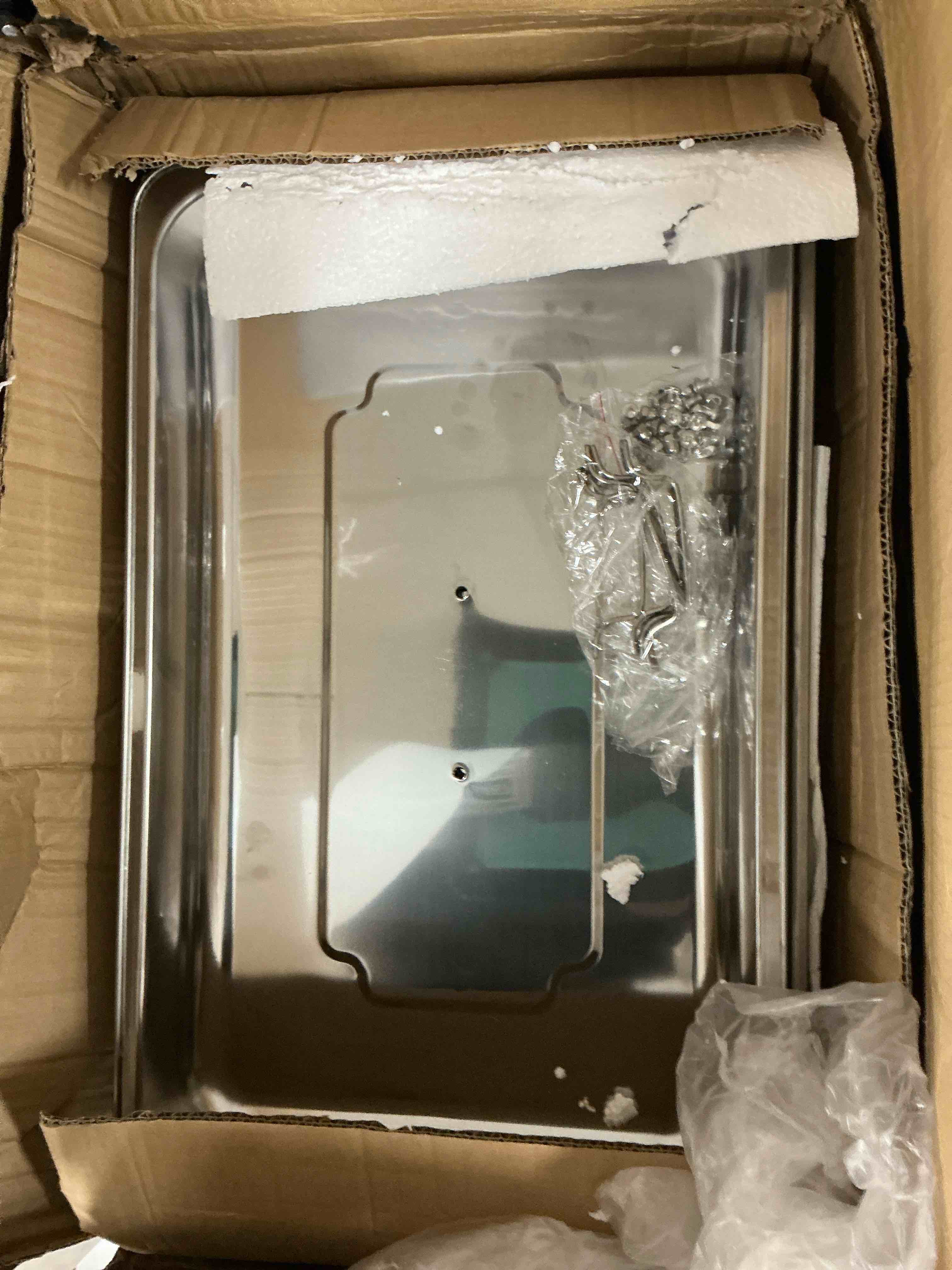 Condition photo showing As Is for chafing dish buffet set 4 pack full size  jacgood 8qt stainless steel chafing dishes for buffet  chafers and buffet warmers sets for parties  events  wedding  camping  dinner