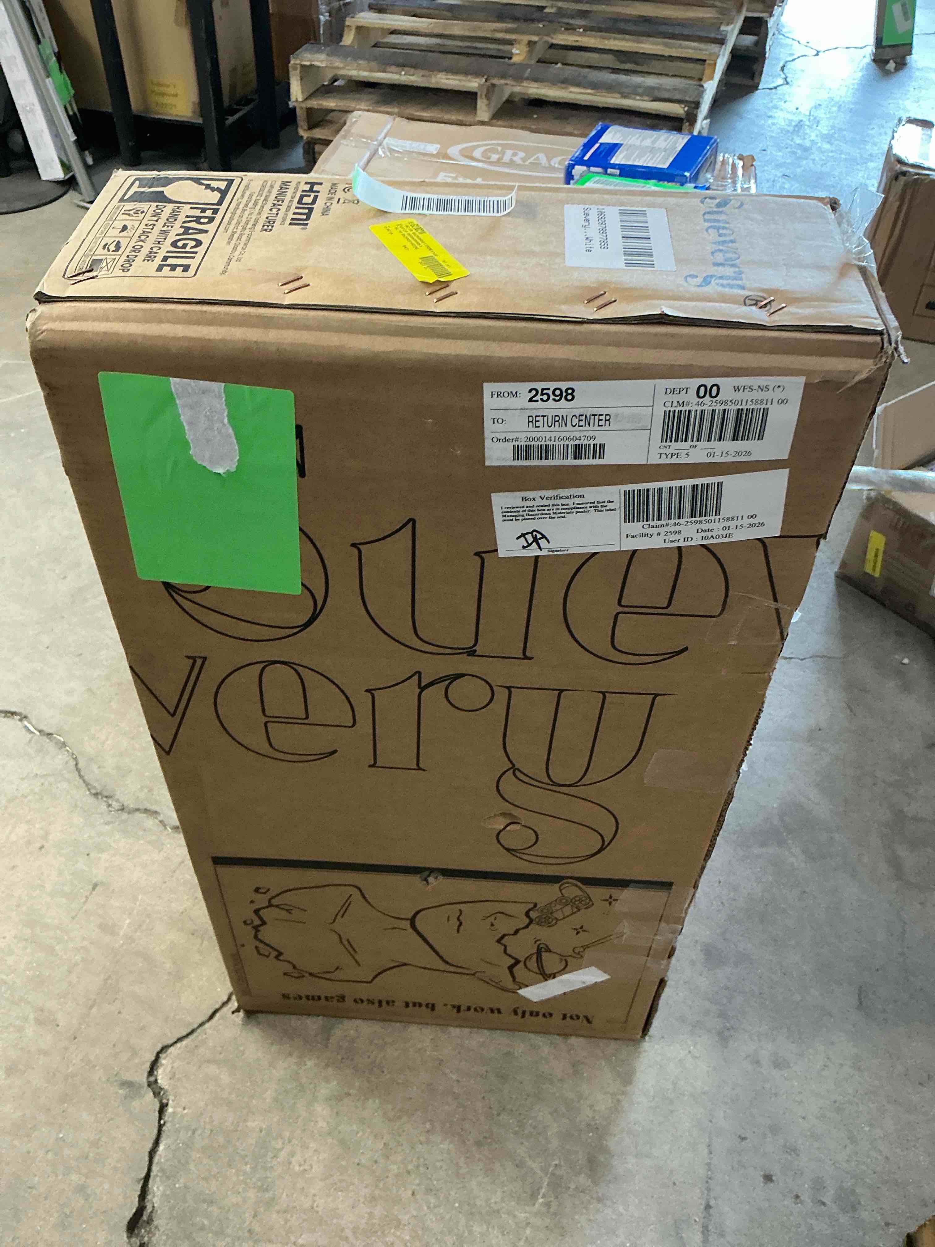 Condition photo showing As Is for suevery 34 inch ips ultrawide gaming monitor -120hz, wfhd 2560×1080p, 120% srgb, built-in speakers, wall mountable, hdmi/dp -white