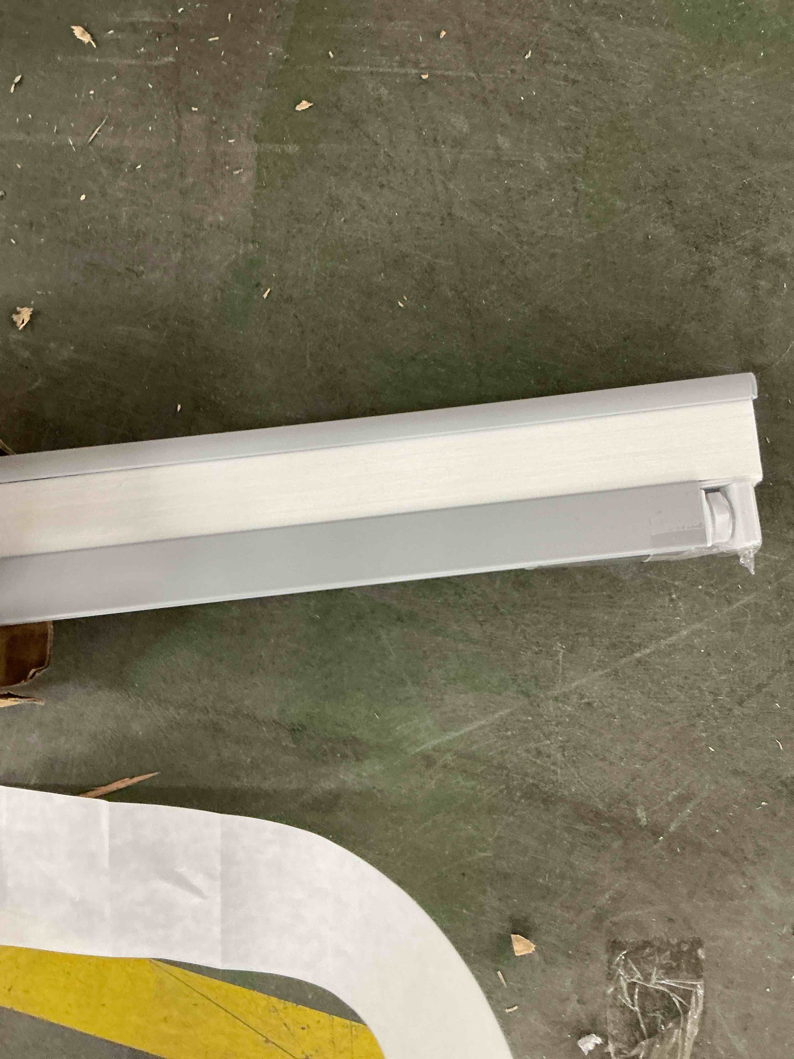 Condition photo showing Good Condition for lazblinds cordless cellular shades no tools no drill light filtering honeycomb shades pleated blinds for windows 46.5 w x 48 h light grey