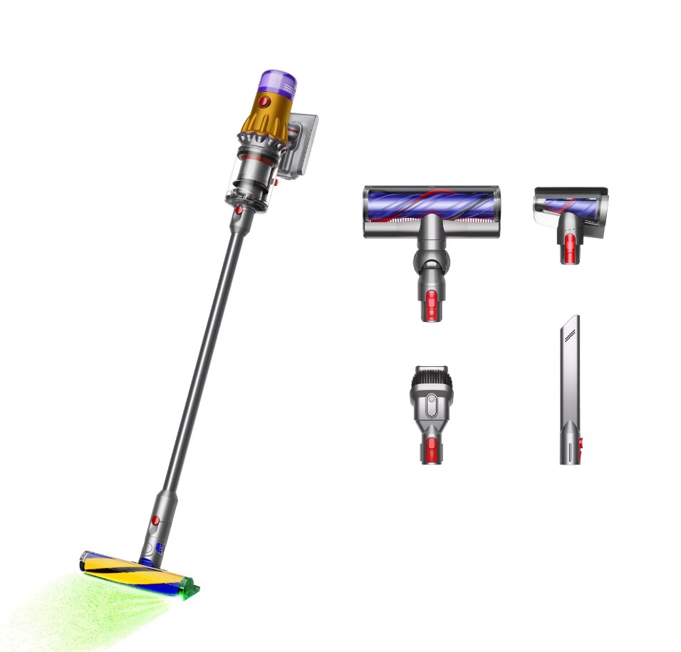 dyson v12 detect slim cordless vacuum cleaner | nickel | new