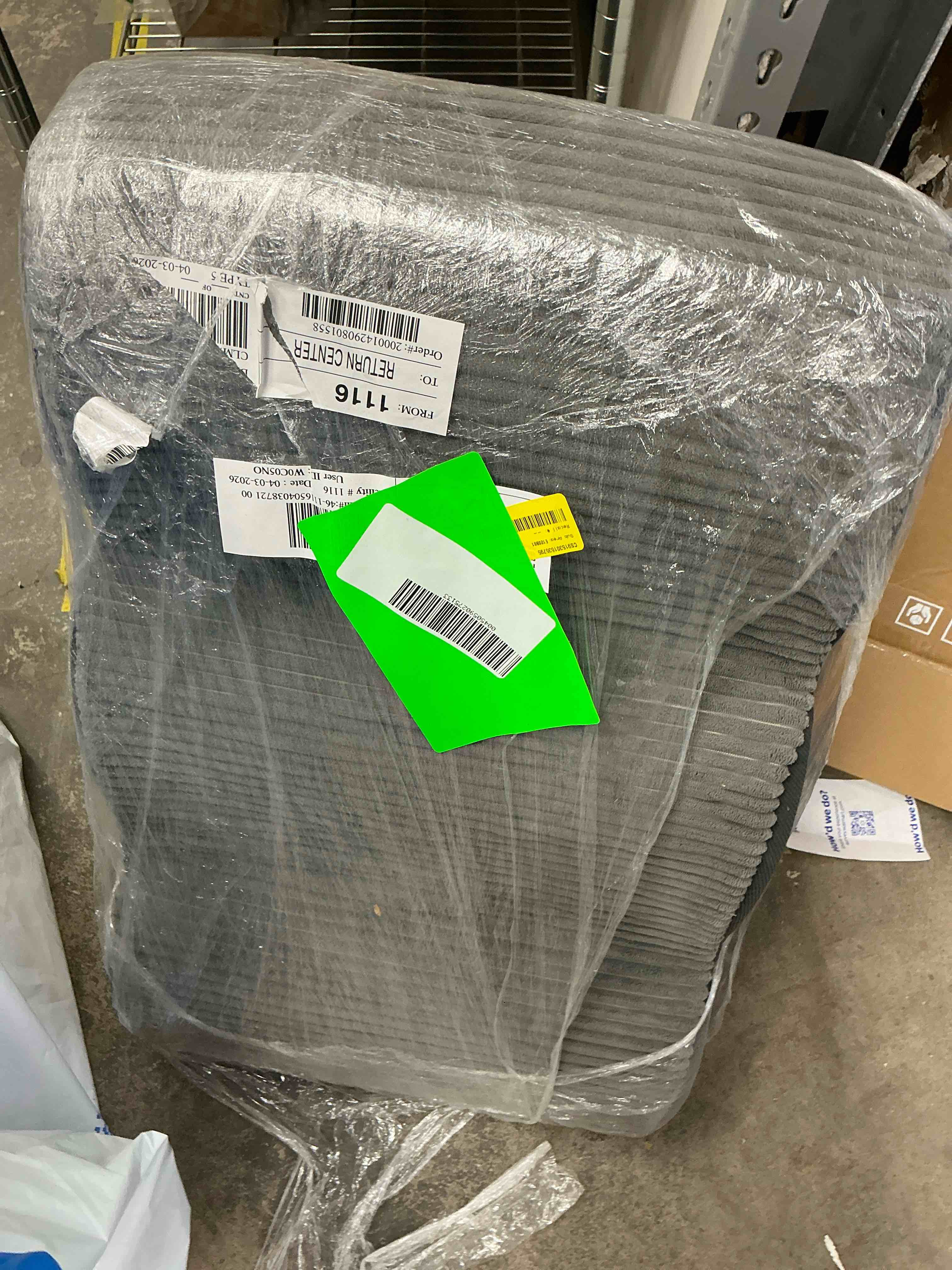 Condition photo showing Good Condition for dog stairs & ramp for beds and couches, dog stairs for small dogs with removable washable cover, 3-step anti-slip pet stairs, gray