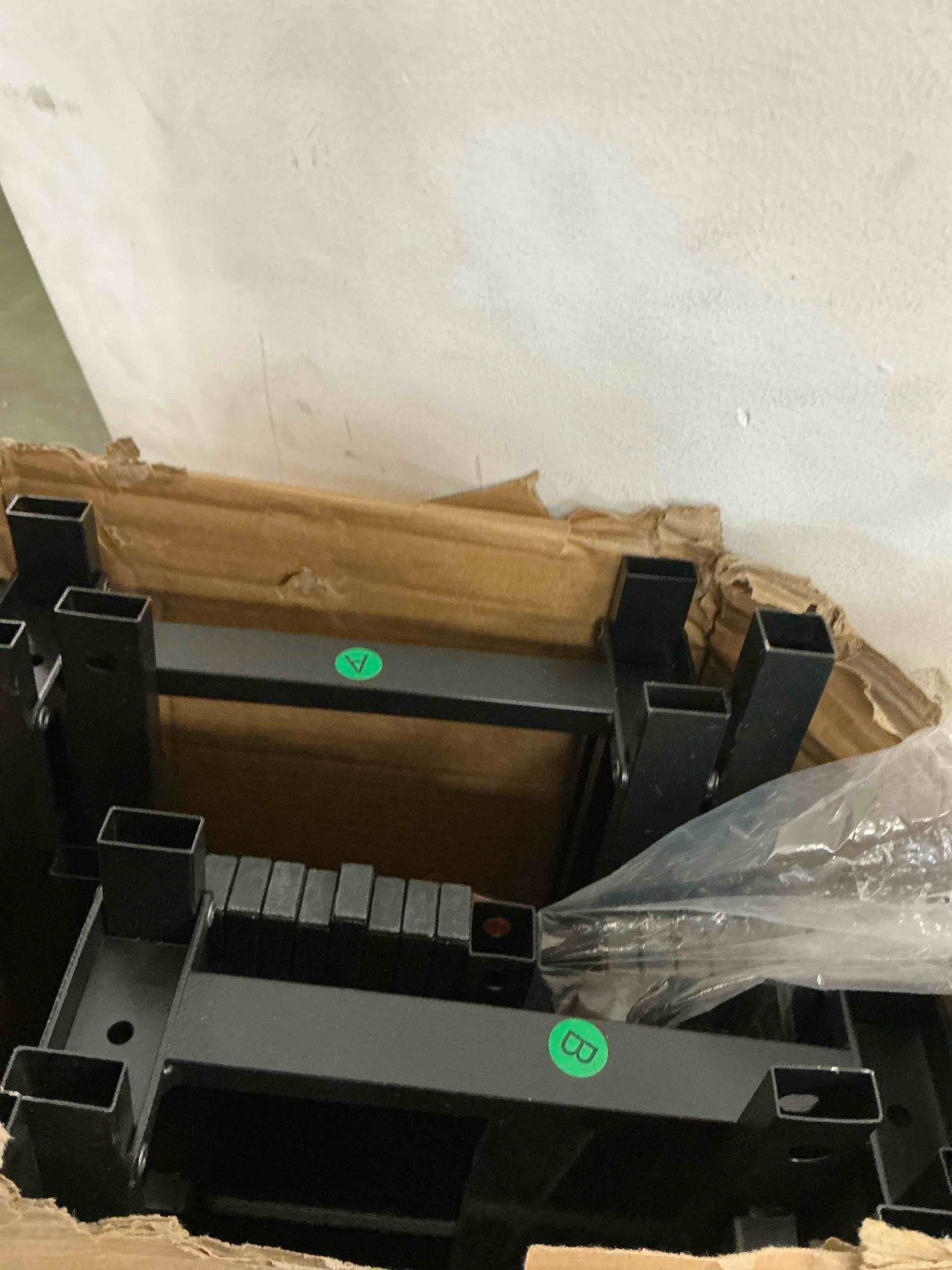 Condition photo showing Good Condition for roomdiary 9 inch king box spring with fabric cover, heavy duty metal mattress foundation, noise free, easy assembly