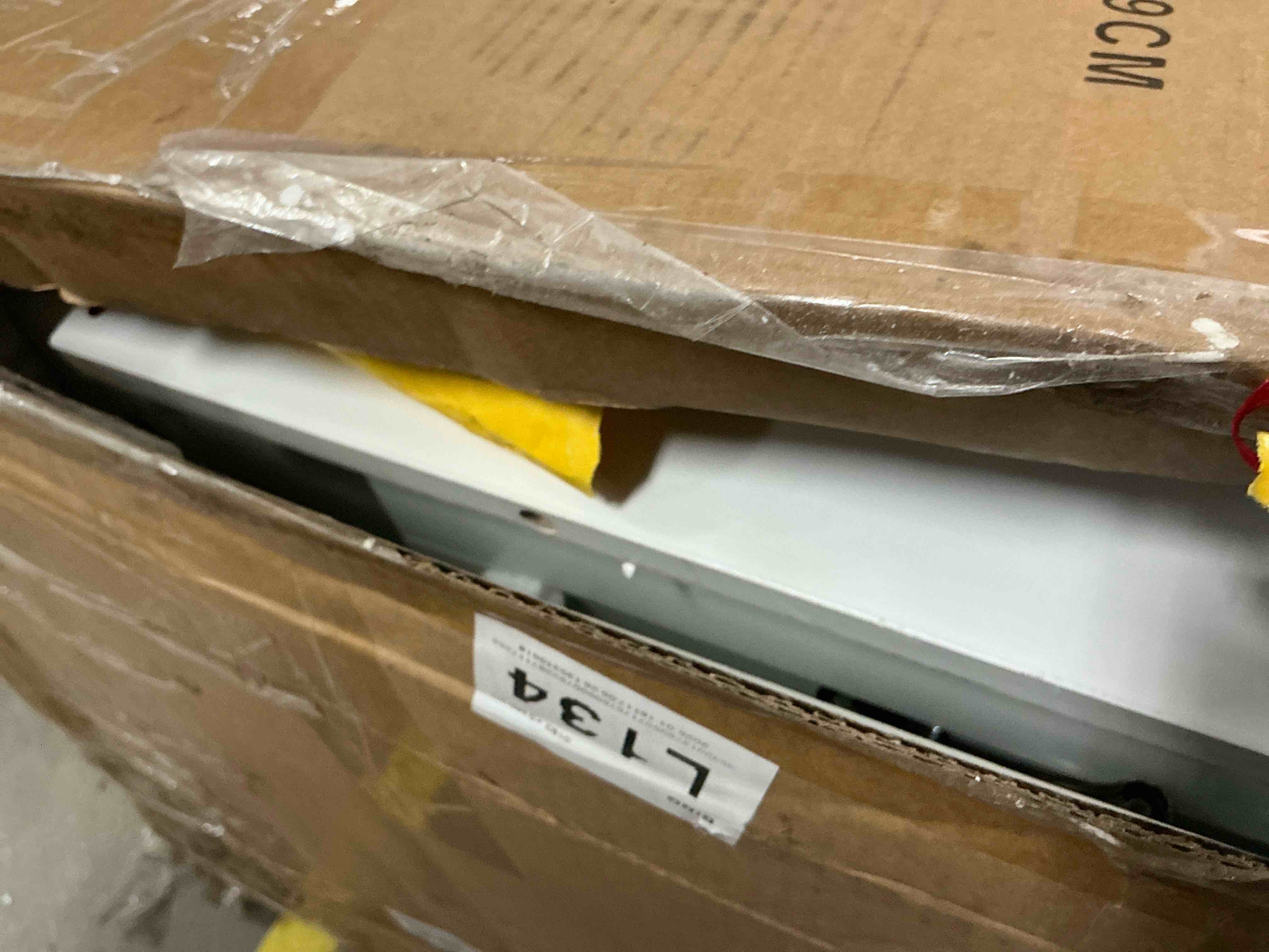 Condition photo showing Good Condition for ktaxon 72  kitchen pantry storage cabinet with 4 doors large drawer and adjustable shelves for living room  white