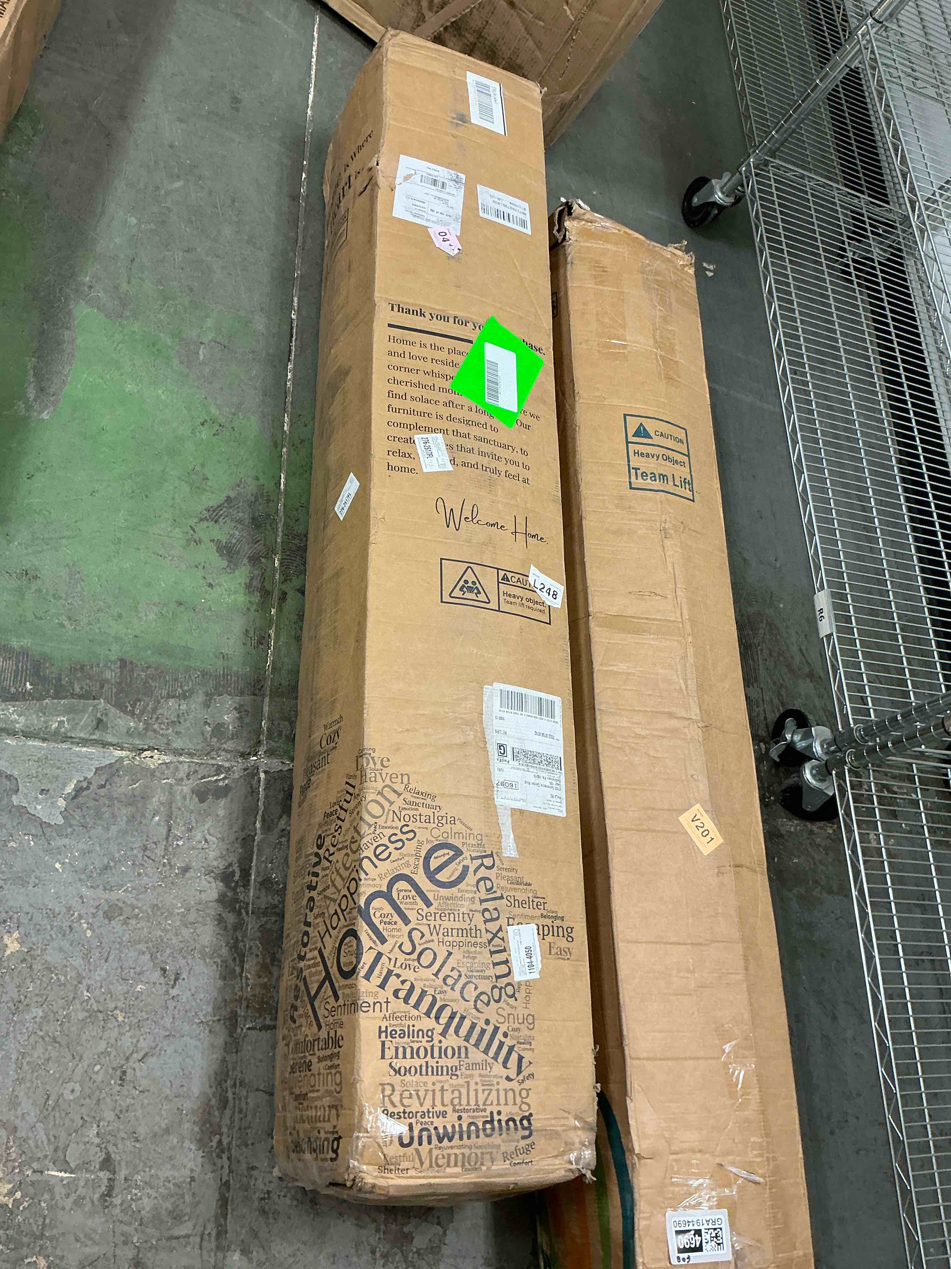 Condition photo showing New/Like New for blinddarm queen mattress, 12 inch hybrid memory foam mattress in a box, individual pocket spring, medium firm, certipur-us