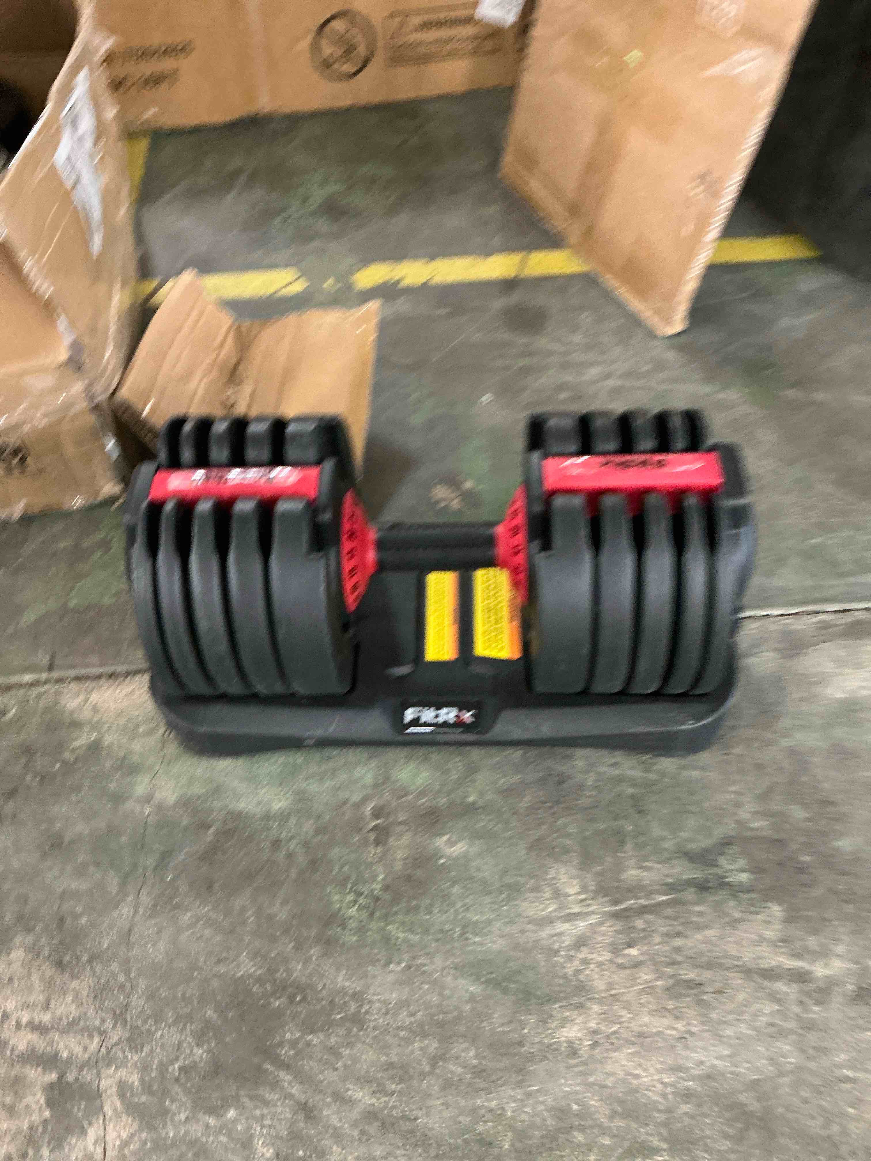 Condition photo showing Good Condition for fitrx smartbell xl, 90lb adjustable dumbbell set with quick-select weights for home gym