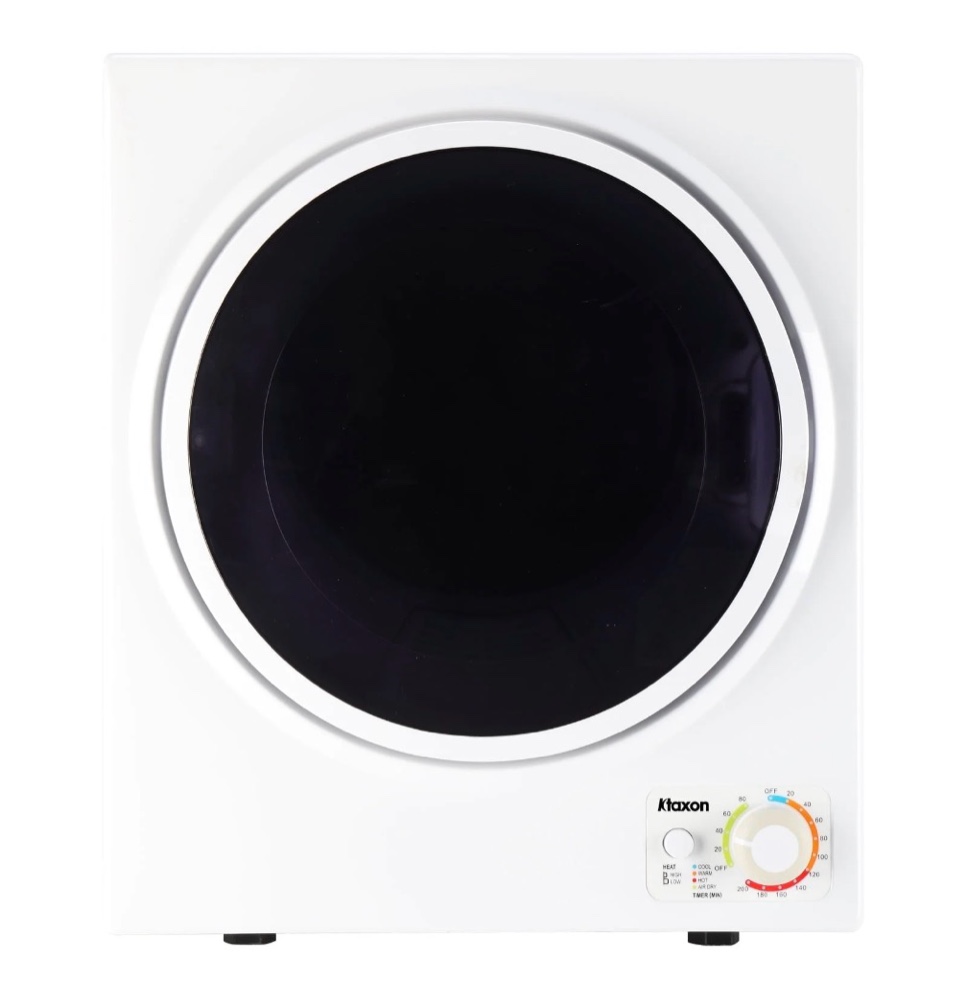 ktaxon 1.6 cu. ft. compact electric dryer, white
