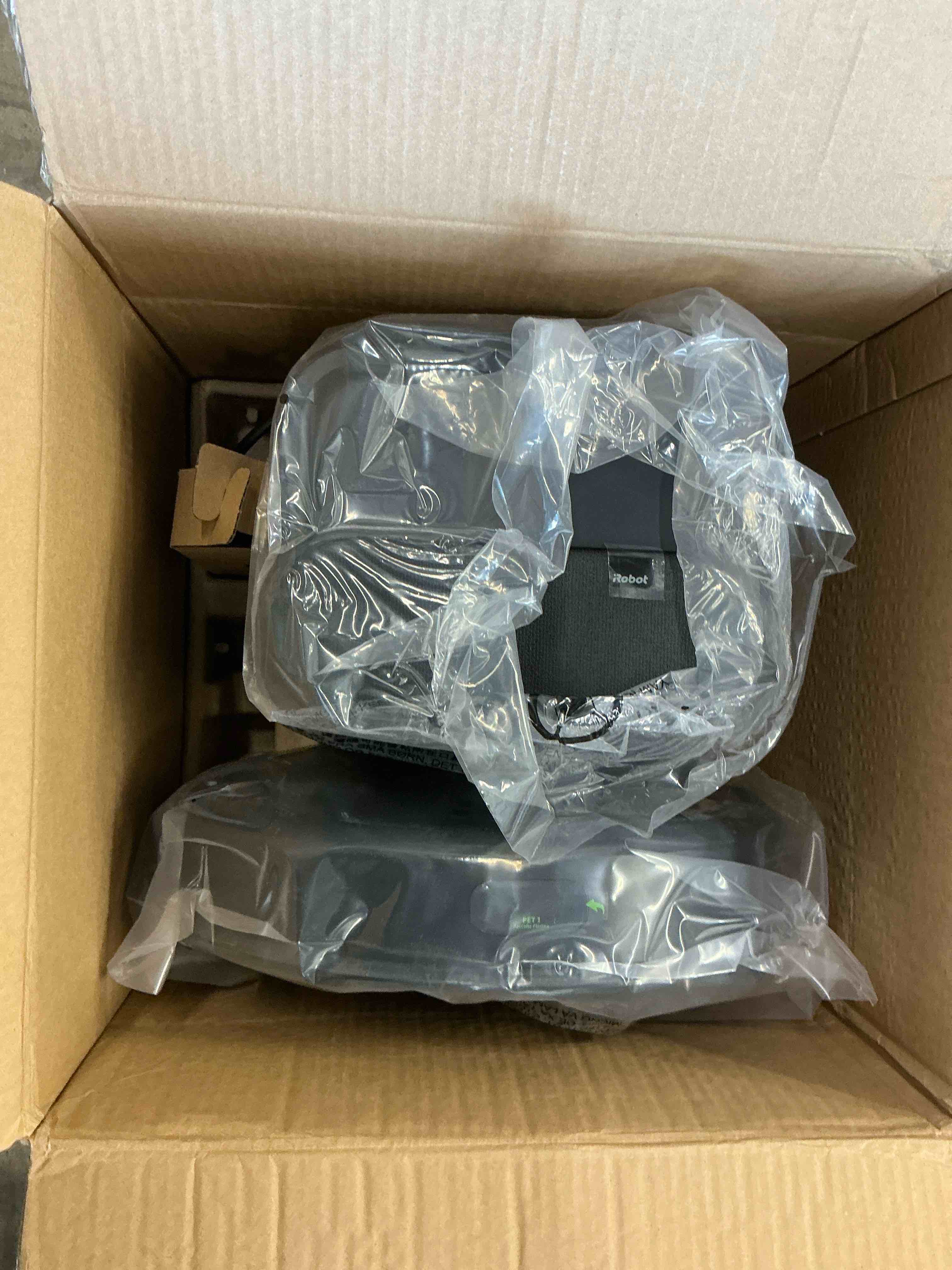 Condition photo showing New/Like New for irobot roomba 105 vac robot vacuum with autoempty dock for carpet & hard floor - self-empties for 75 days, easy to use, intense power-lifting suction, lidar navigation, cleans in neat rows roomba 105 vac ae
