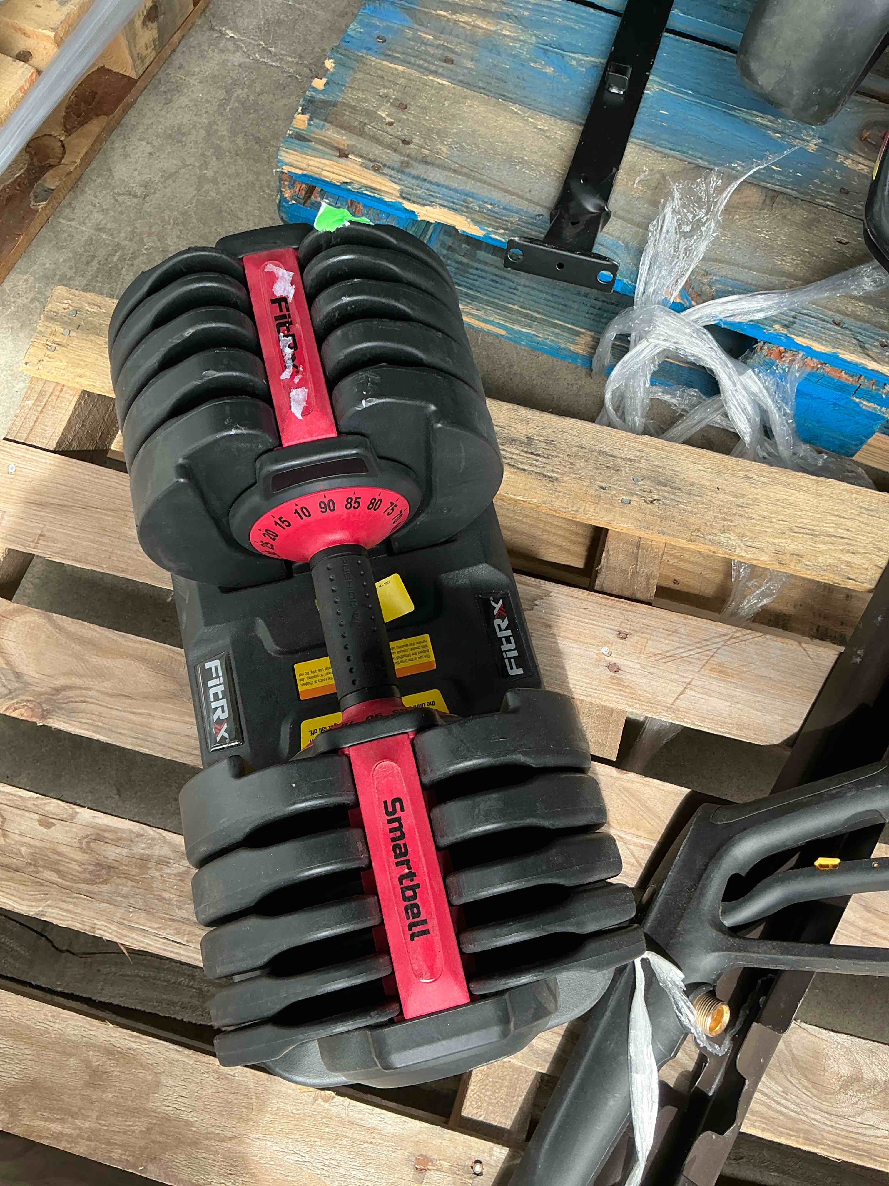 Condition photo showing Good Condition for fitrx smartbell xl, 90lb adjustable dumbbell set with quick-select weights for home gym