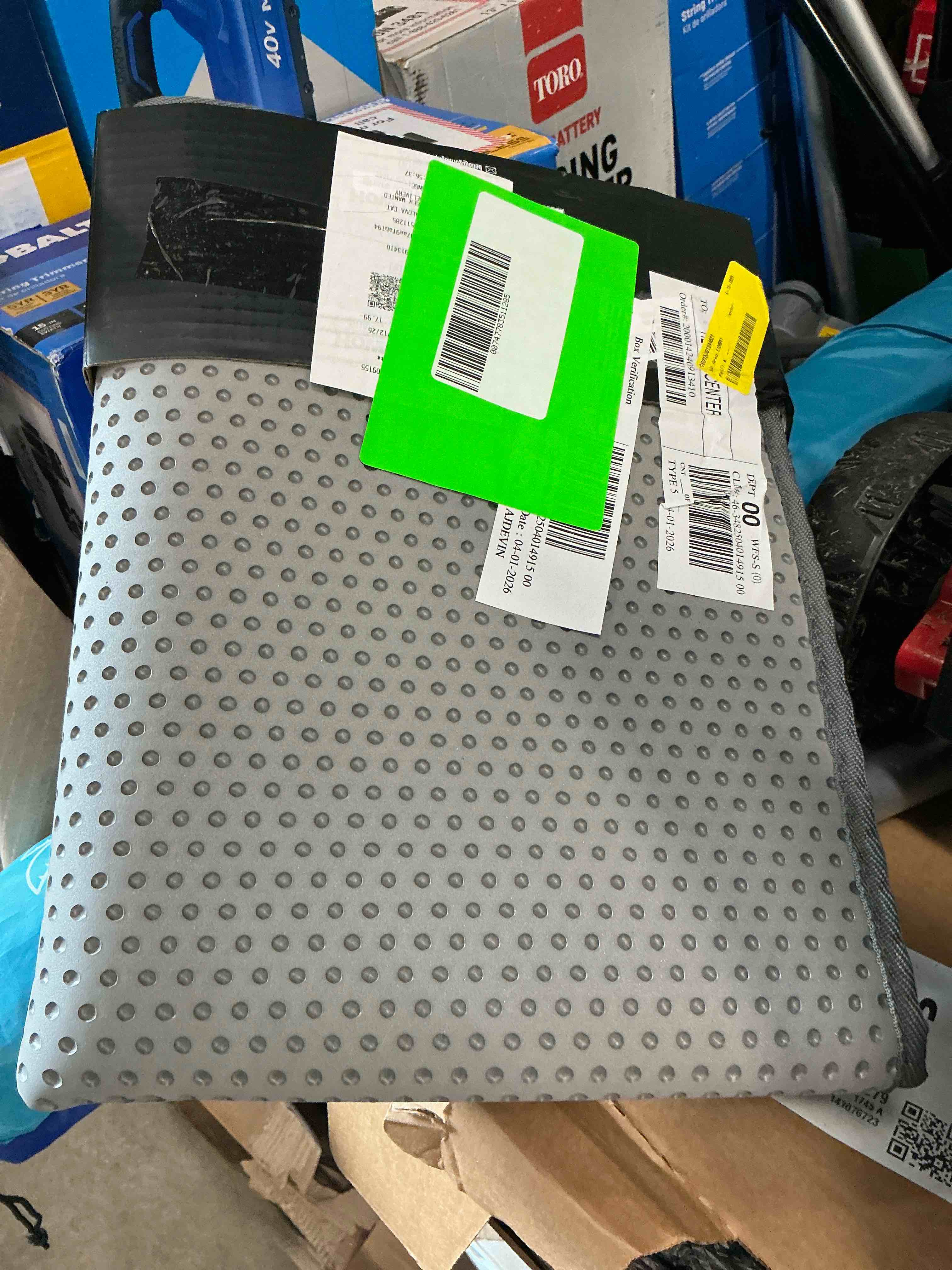 Condition photo showing Good Condition for zalalova cat litter mat, 36" x 24" kitty litter trapping mats, extra large xl honeycomb double layer, urine & waterproof