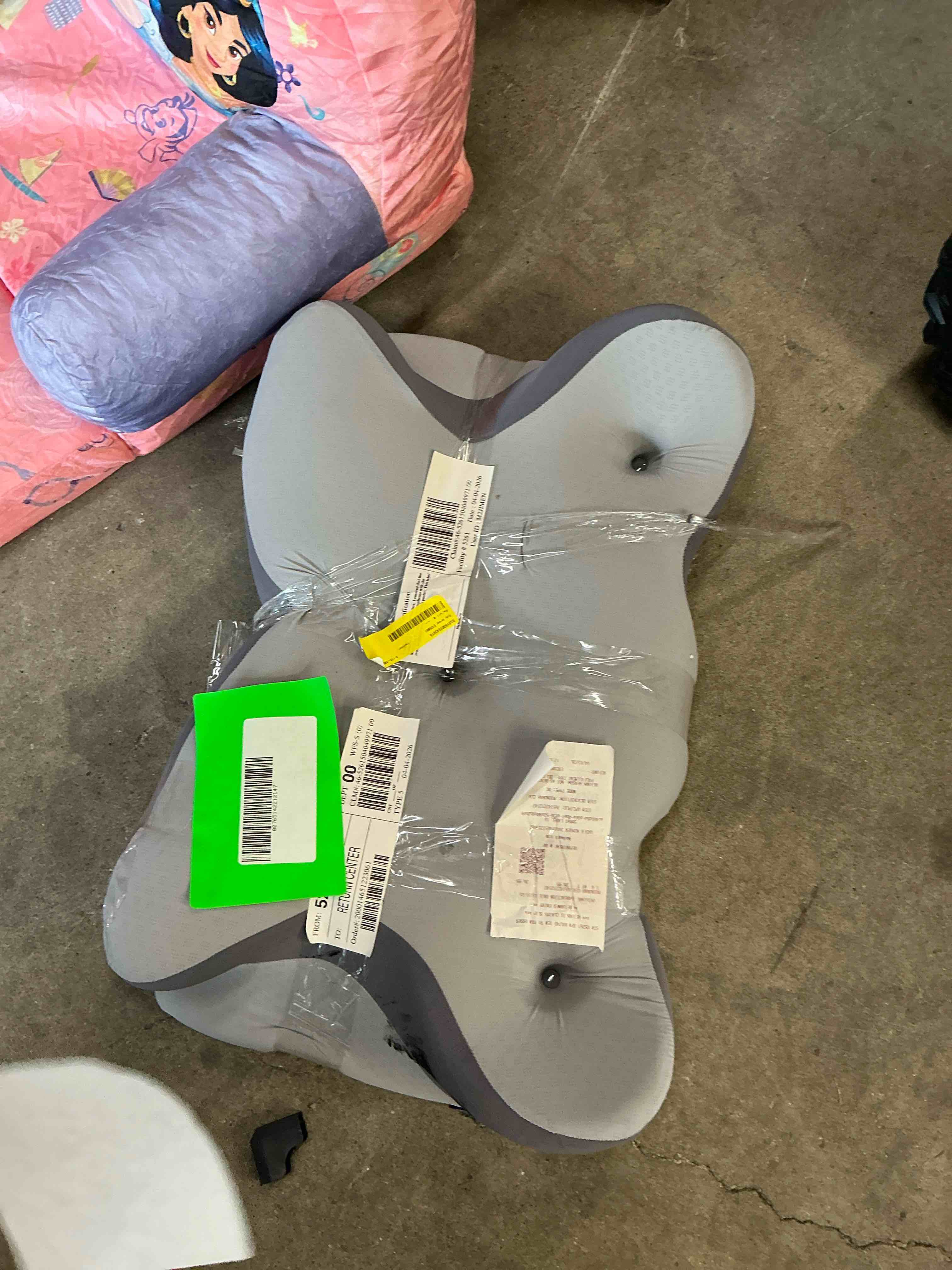 Condition photo showing Good Condition for moonorah cervical pillow for neck and shoulder, ergonomic side sleeper pillow for neck support, contour memory foam pillows for side back & stomach sleepers with cooling pillowcase, dark gray