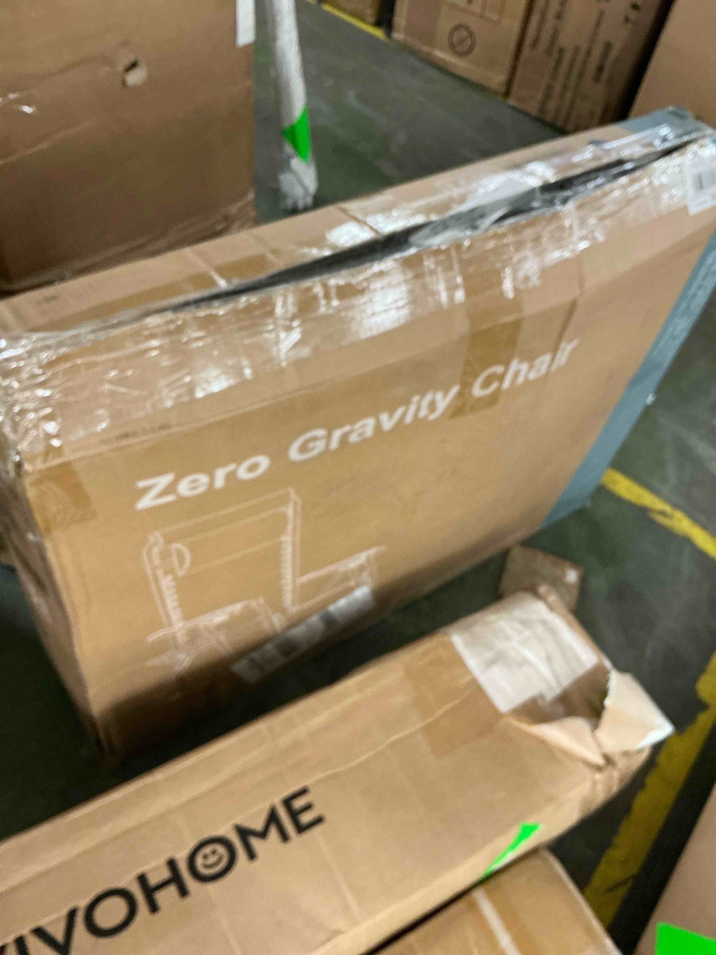 Condition photo showing New/Like New for edx zero gravity chair outdoor lounge chair?suitable for beach terrace pool patio blue 2-pack
