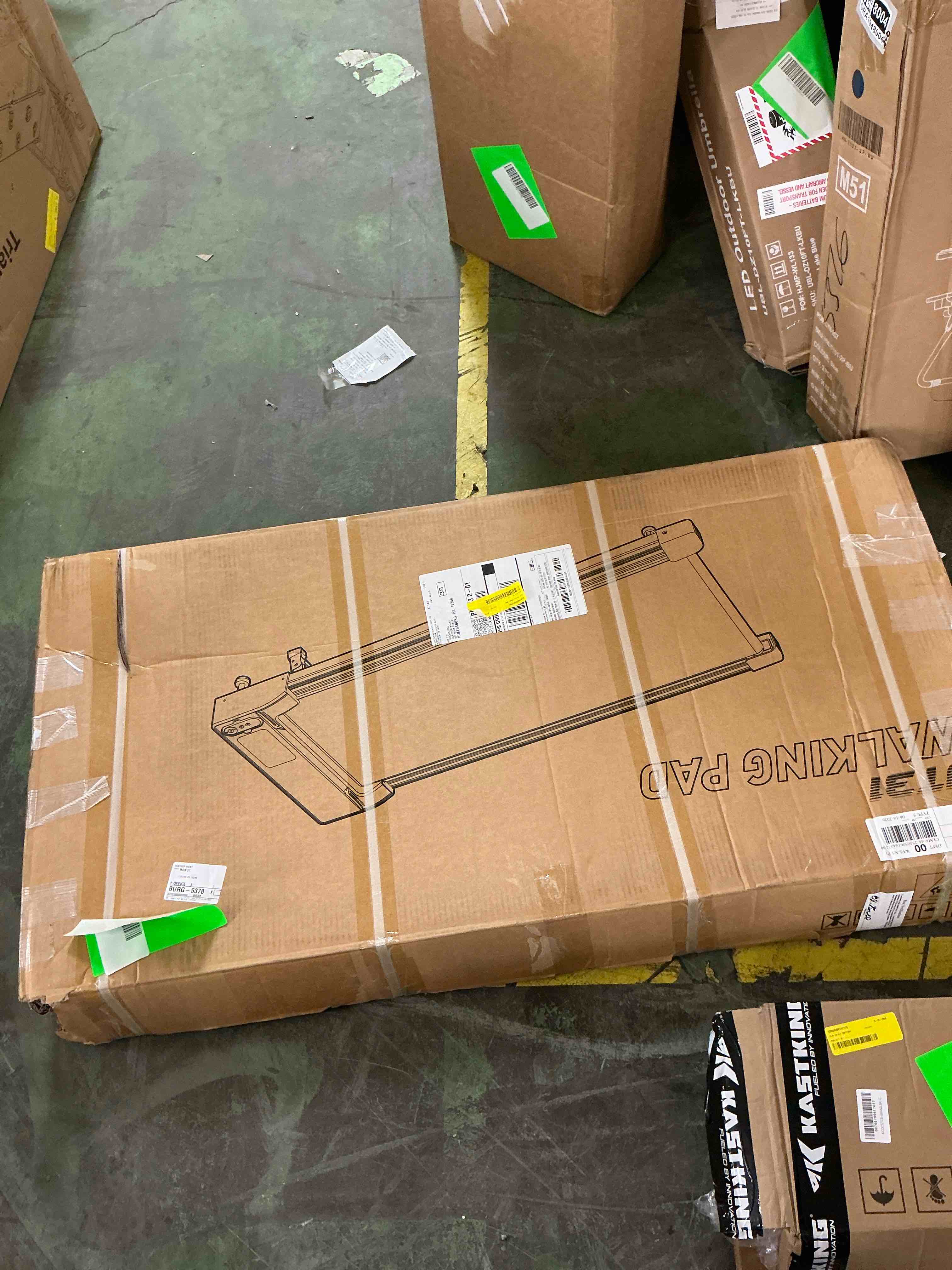 Condition photo showing Good Condition for formill walking pad with incline  2.5 hp under desk treadmill small with led display &remote control 4 in 1 incline walking pad 300 lbs portable treadmill for home office