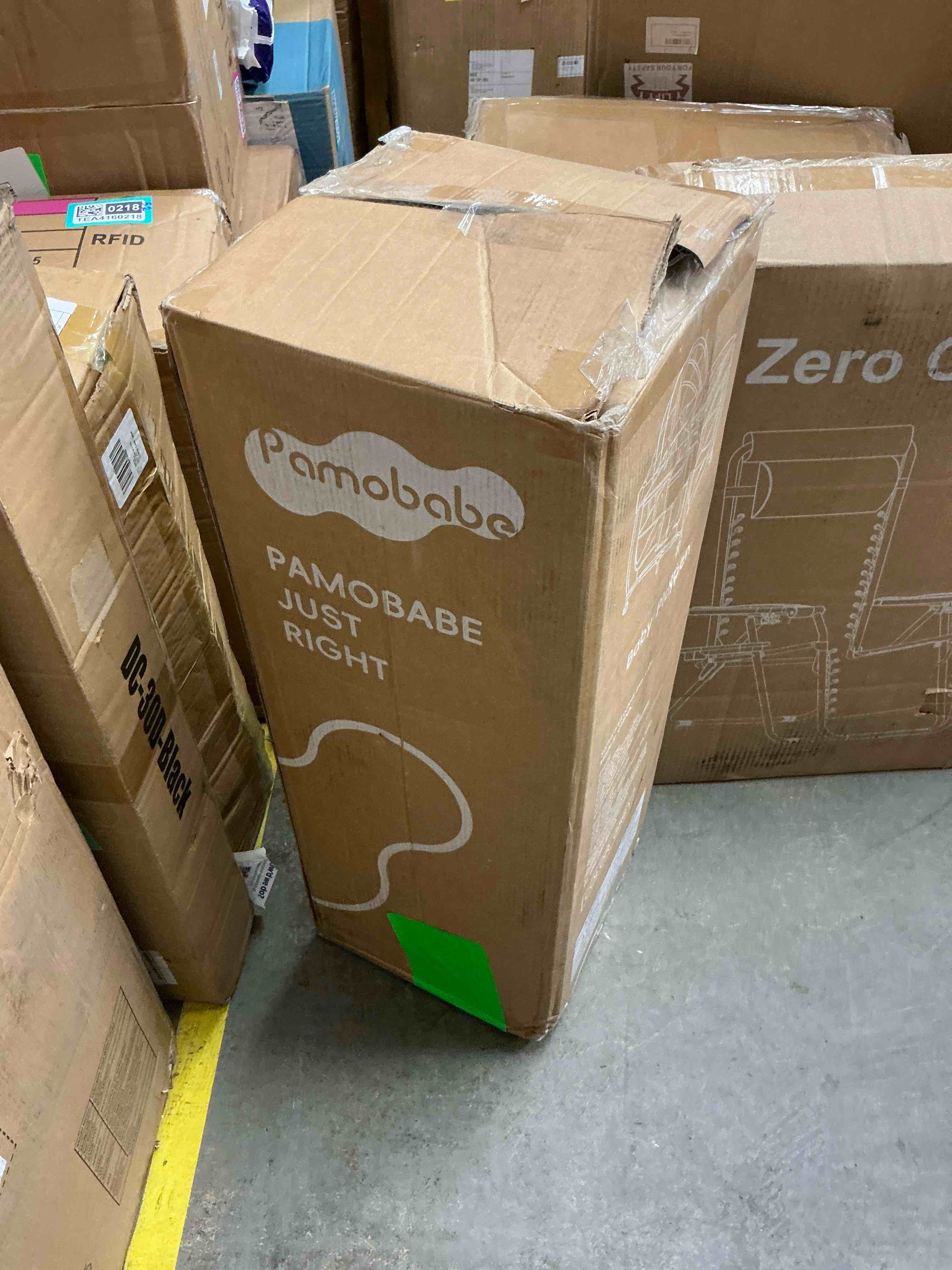 Condition photo showing New/Like New for pamo babe baby playard, magic fold 1 step portable playpen changing table for newborn, four-panels