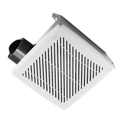 3022086 50 cfm economy energy star 2-sone bathroom ventilation fan, white