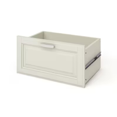 allen + roth hartford white wood drawer unit 21.5-in x 10.6-in