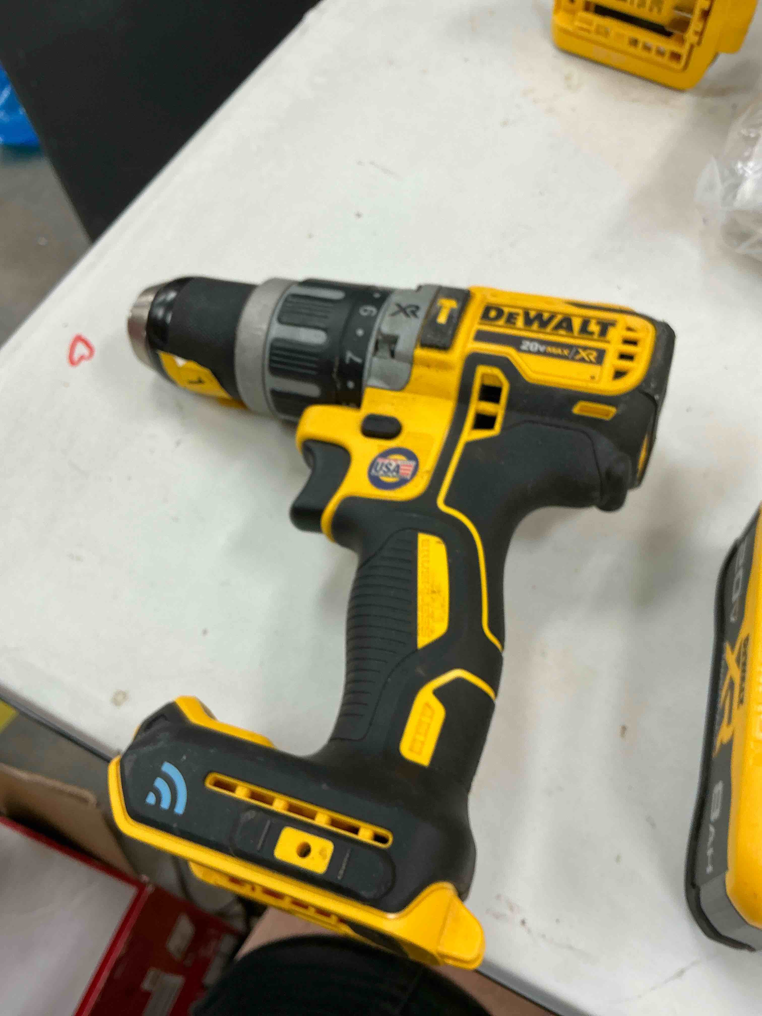 Condition photo showing Good Condition for dewalt xr 1/2-in 20-volt max variable speed brushless cordless hammer drill-tool only