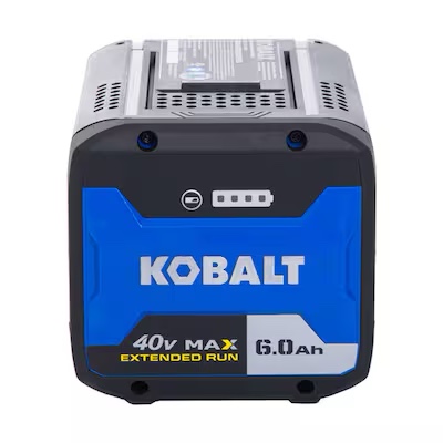 kobalt 40 -volt, 6 ah 1 -pack lithium ion (li-ion) battery