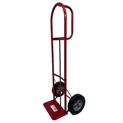 milwaukee 800-lb capacity 2 -wheel red steel heavy duty hand truck