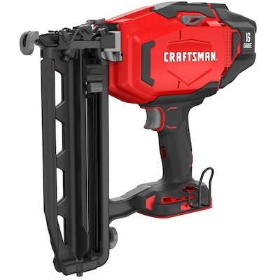 craftsman v20 2-1/2-in-in 16 -gauge cordless straight finish nailer (battery not included and charger not included)