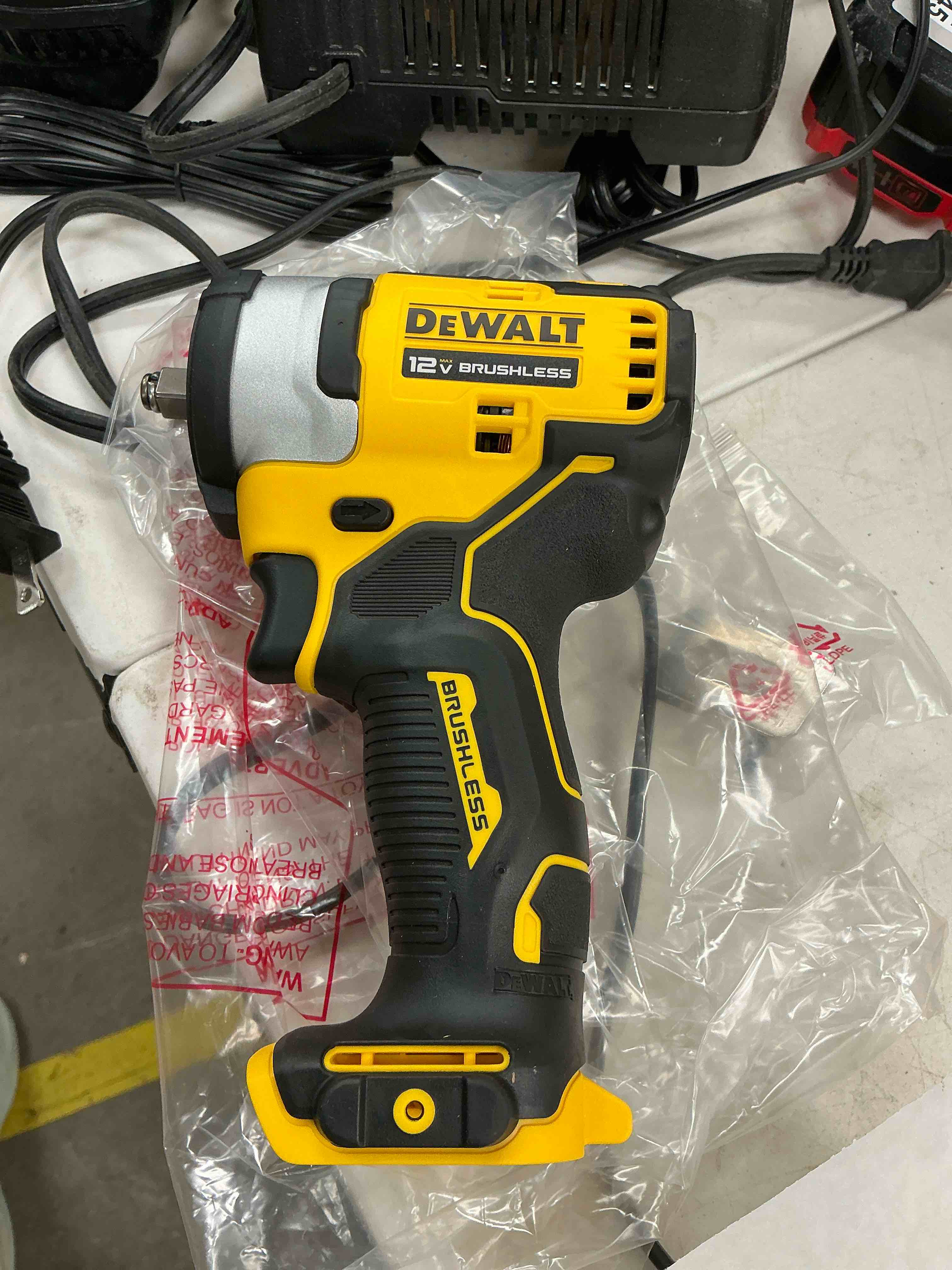 Condition photo showing Good Condition for dewalt xtreme 12-volt max variable speed brushless 3/8-in drive cordless impact wrench (battery not included and charger not included)