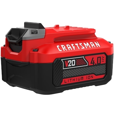 craftsman v20 20 -volt 1 -pack battery ( 4.0 ah lithium-ion )
