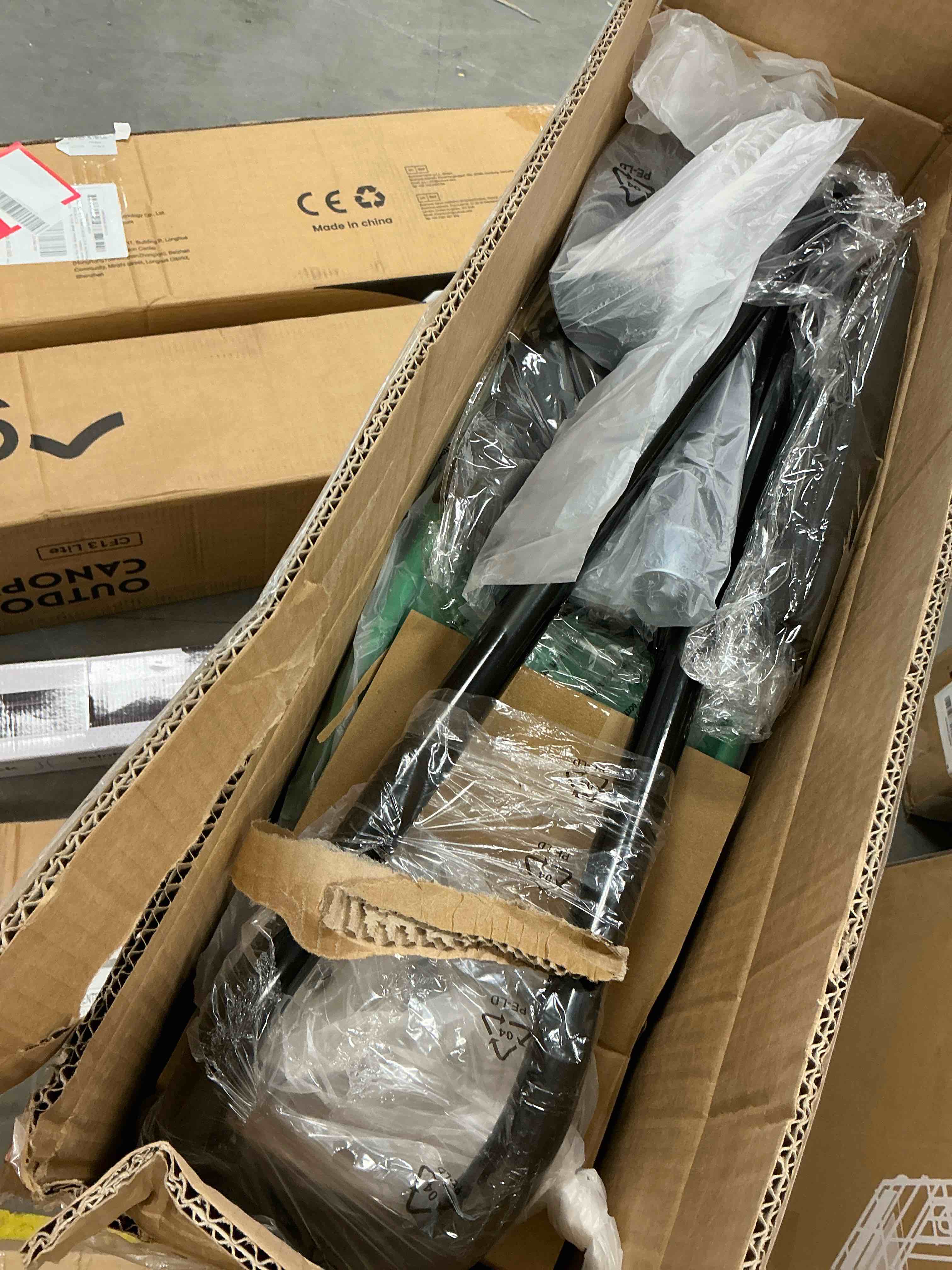 Condition photo showing New/Like New for industrial fan 24 up to 8800 cfm high velocity fan with 3 speeds heavy duty blower equipped waterproof cover 360° adjustment green