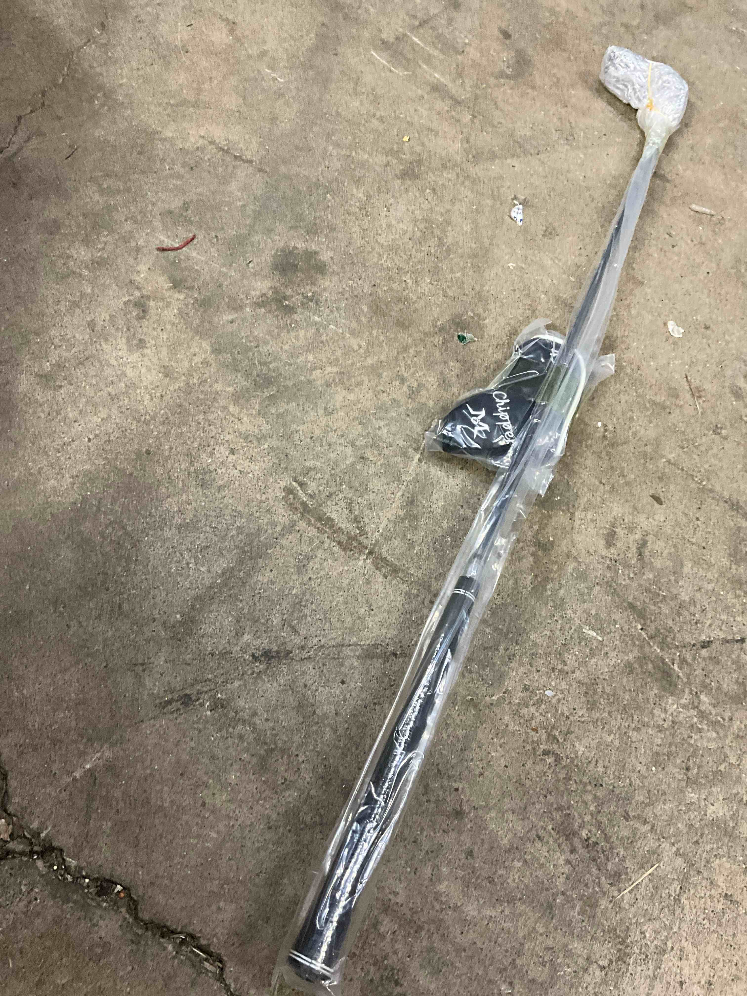 Condition photo showing New/Like New for mazel chipper club pitching wedge for men & women 45 degree - save stroke from short game right hand, black