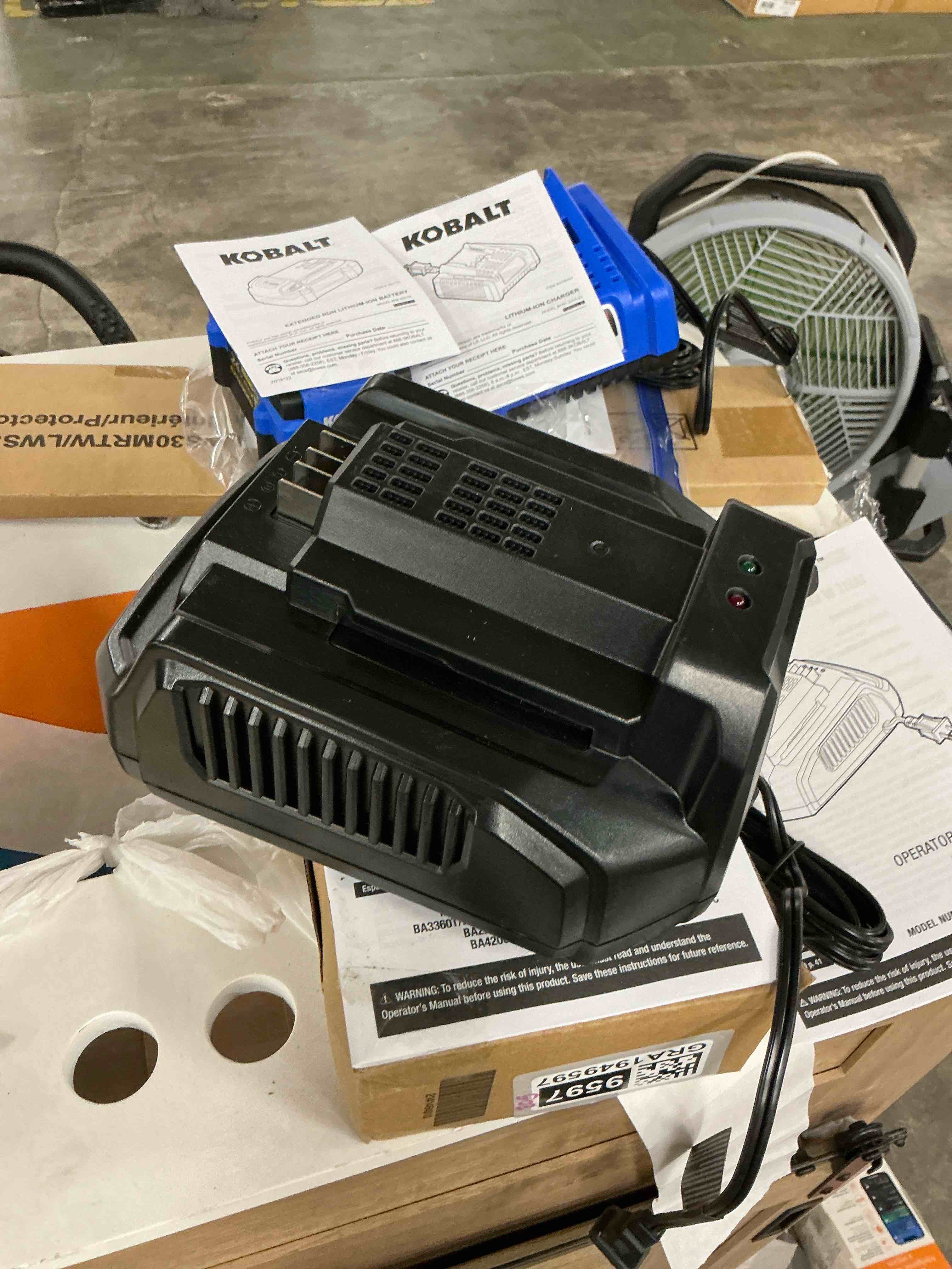 Condition photo showing Good Condition for ego 56 -volt, battery charger