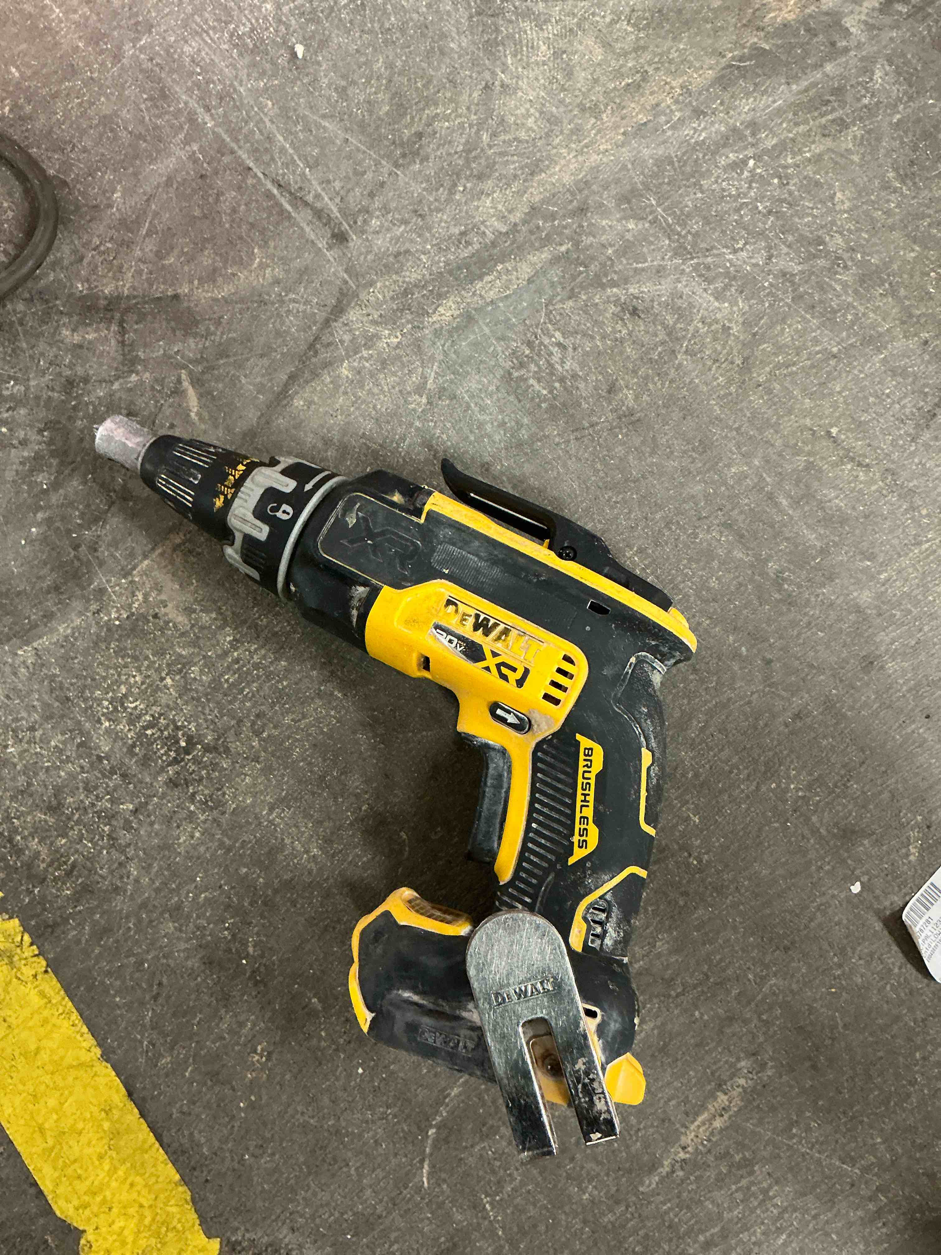 Condition photo showing Good Condition for dewalt xr 20-volt max lithium ion (li-ion) brushless screw gun (battery not included and charger not included ) 