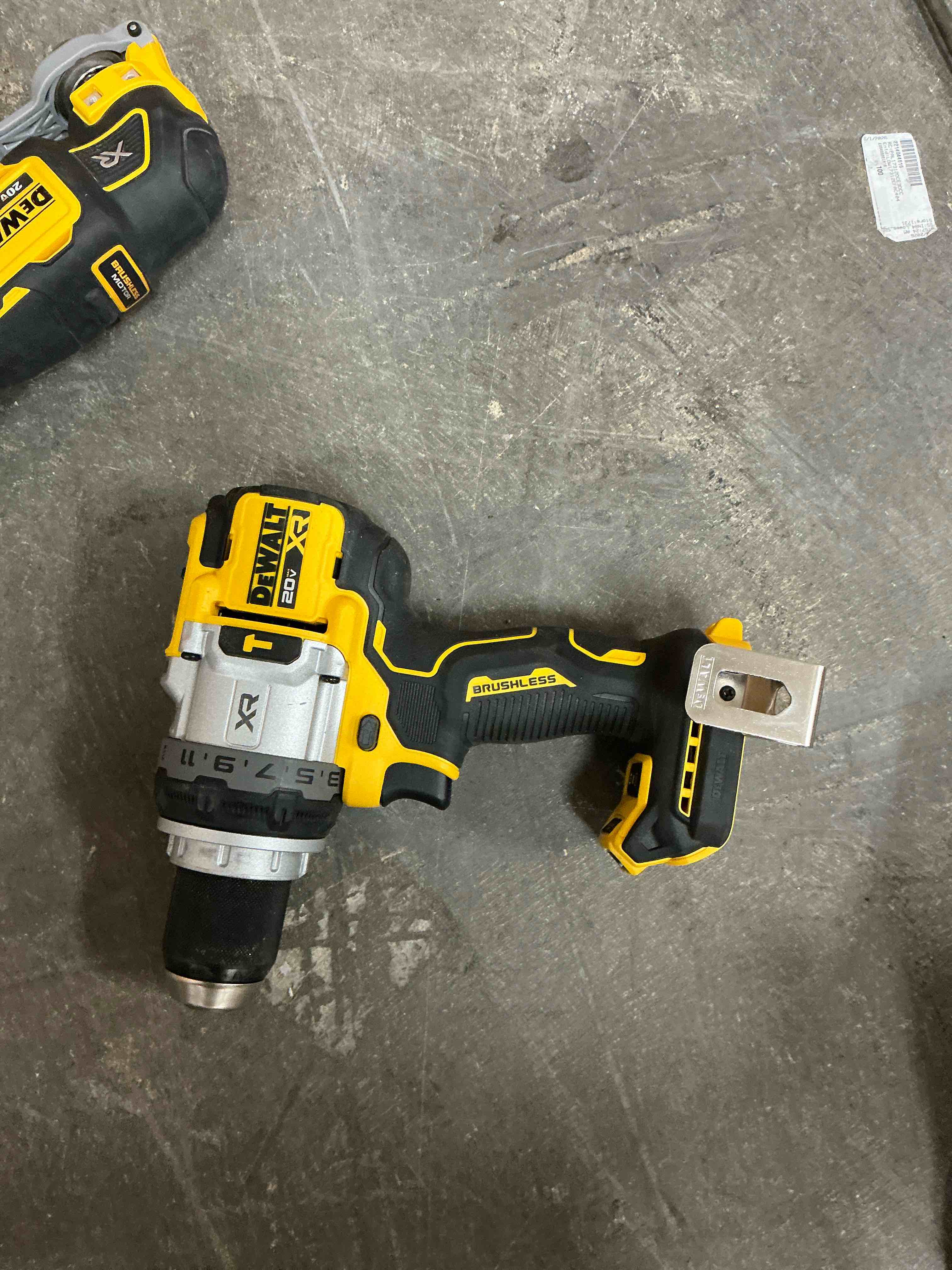 Condition photo showing Good Condition for dewalt xr 1/2-in 20-volt max variable speed brushless cordless hammer drill-tool only