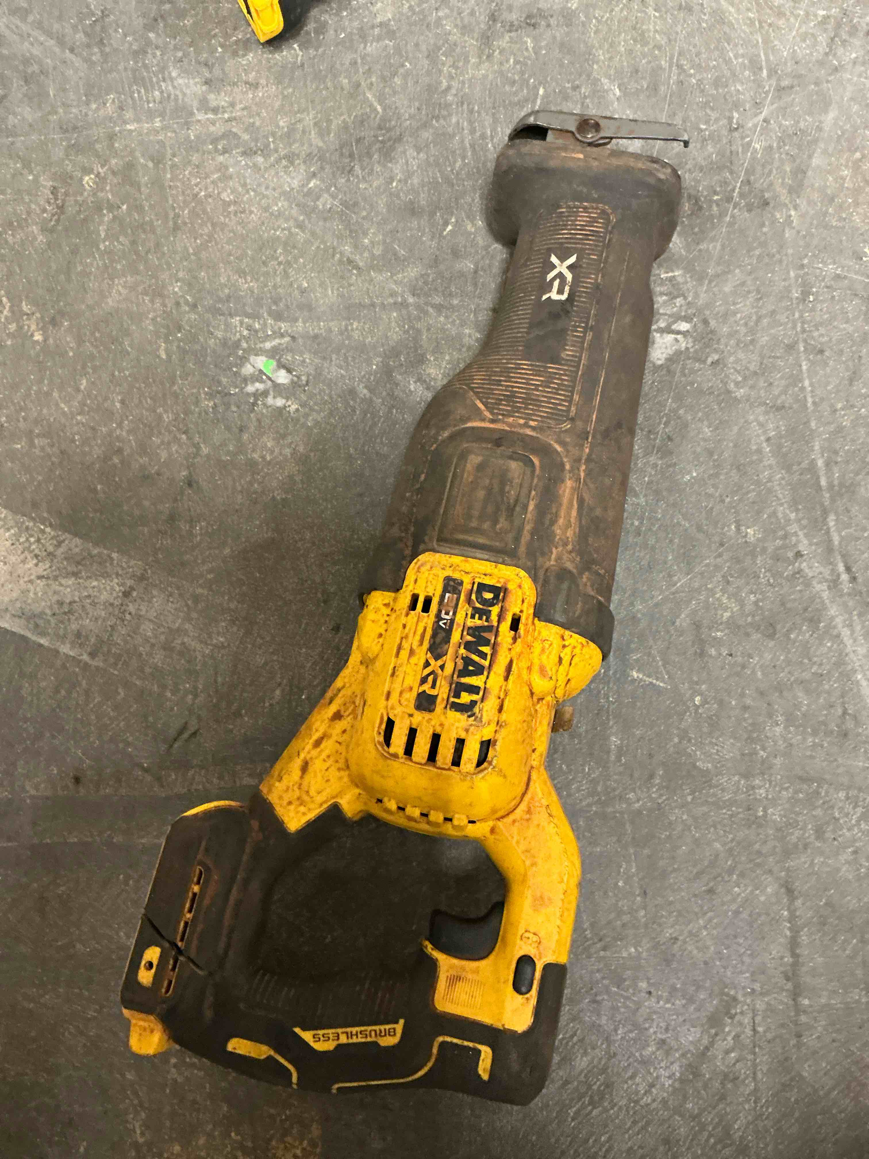 Condition photo showing Good Condition for dewalt xr 20-volt max variable speed brushless cordless reciprocating saw ( battery not included charger not included )