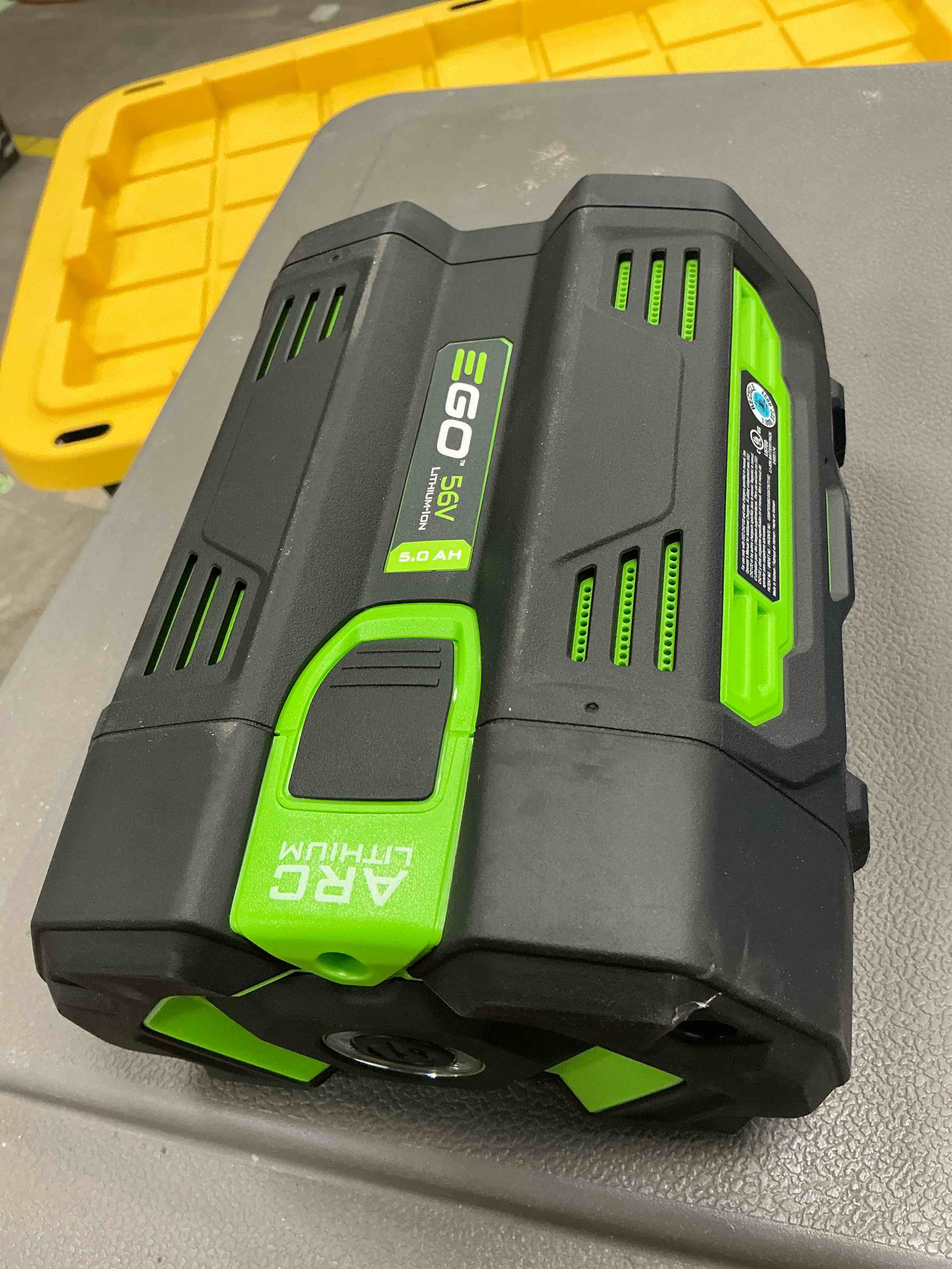 Condition photo showing Good Condition for ego power+ 56 -volt, 5 ah 1 -pack lithium ion (li-ion) battery