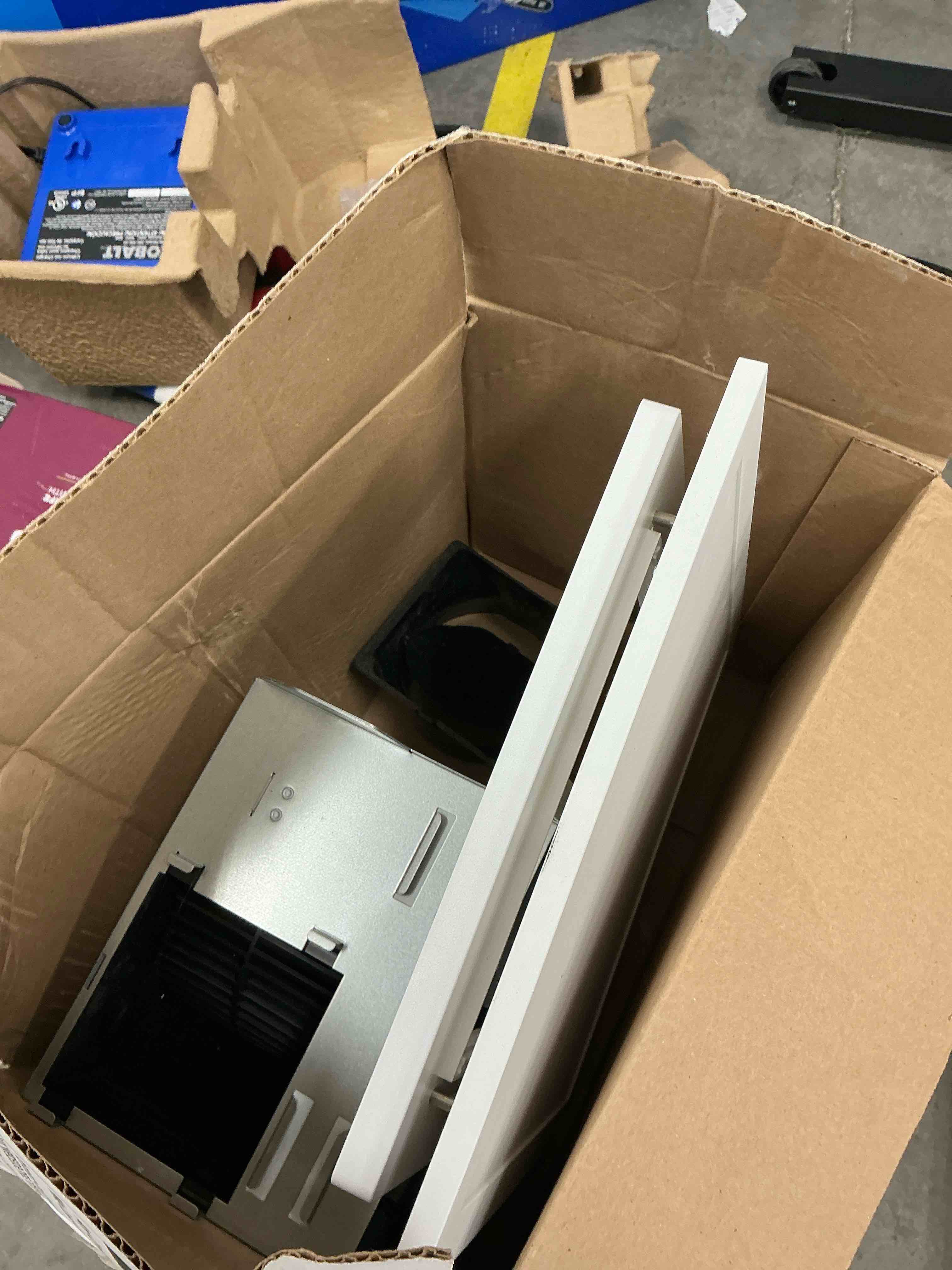 Condition photo showing Good Condition for similar to broan-nutone 60 cfm bel6 0.9 sones bathroom exhaust fan with led light white