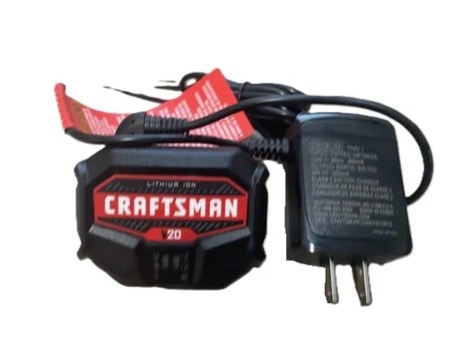 craftsman 20v cordless power tool charger with led status indicators for craftsman v20