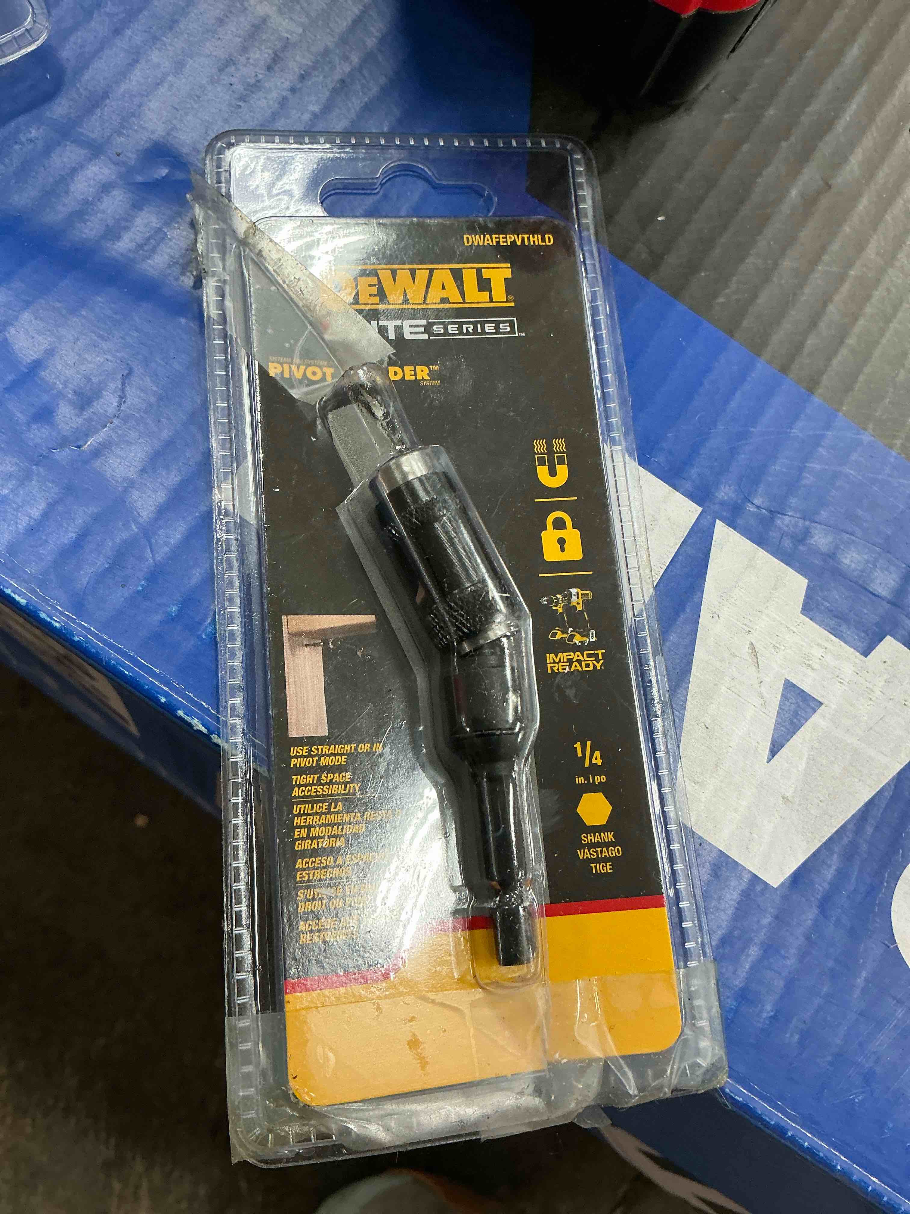 Condition photo showing Good Condition for dewalt elite series magnetic impact bit holder individual