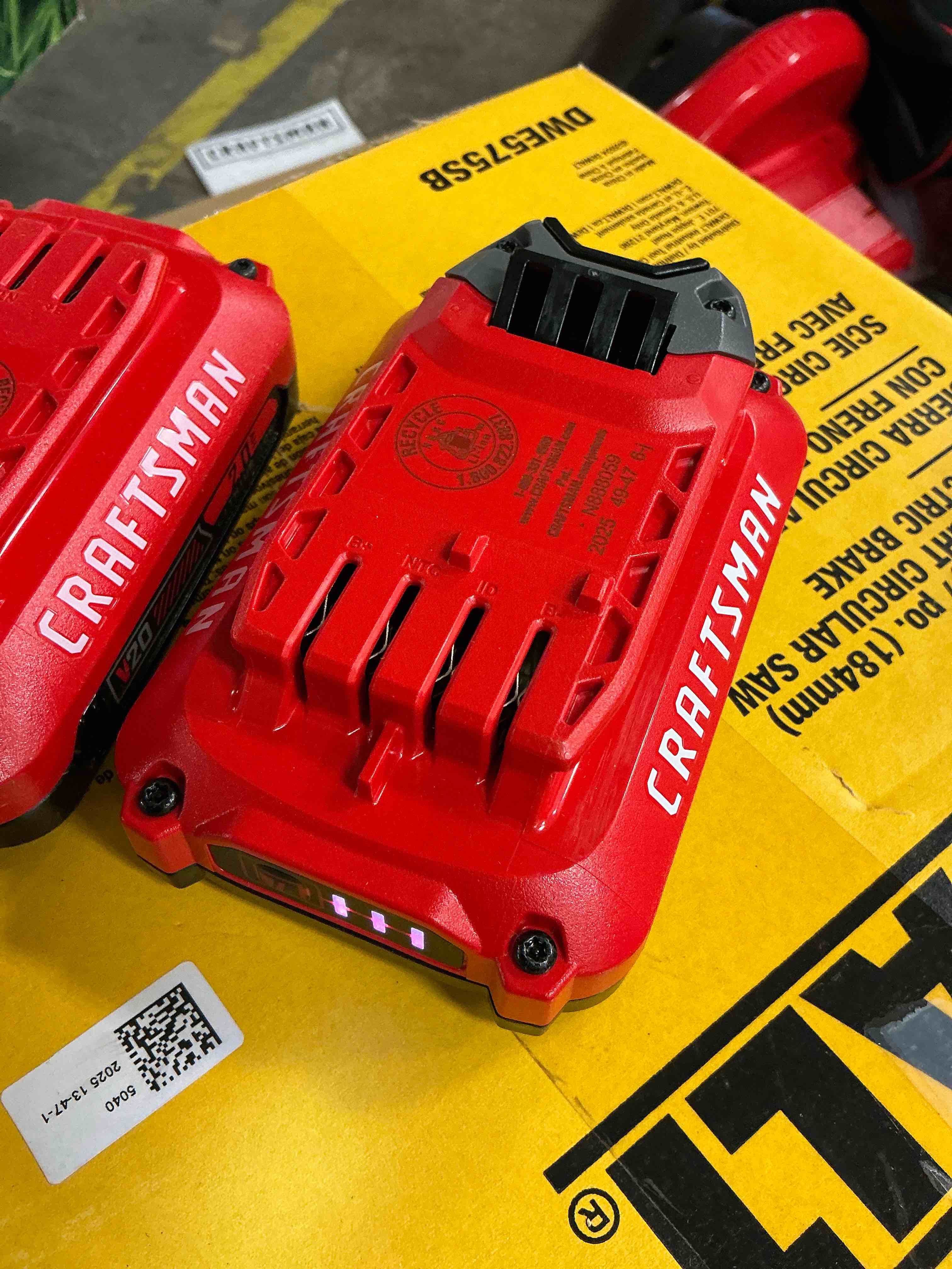 Condition photo showing Good Condition for craftsman v20 20 -volt 1 -pack battery ( 2.0 ah lithium-ion )