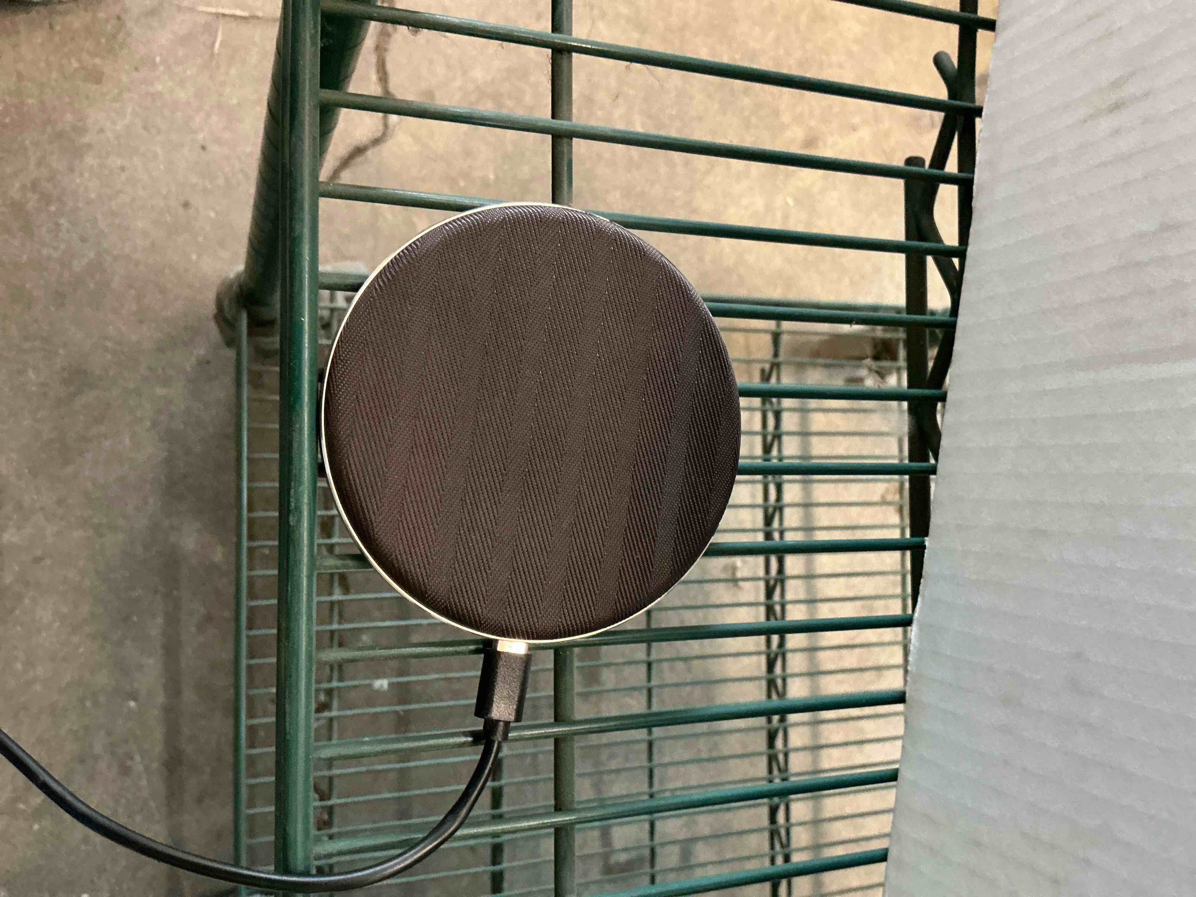 Condition photo showing Good Condition for heyday qi wireless 15w charging puck dark oak high charging speeds usb-c cable