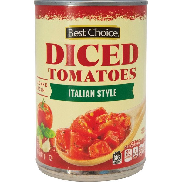 Best Choice Italian Diced Tomatoes wrapping paper. (Qty 6000 )