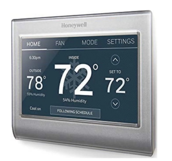 Honeywell Wi-Fi Smart Color Thermostat, 7 Day Programmable,Touch,Alexa Ready