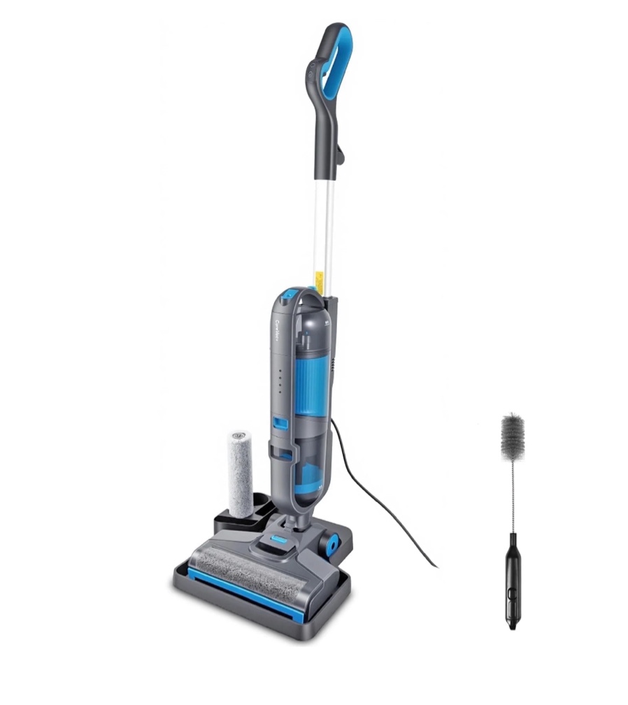 Carevac Corded  Multi Surface Hard Floor Cleaner Wet Dry Vacuum Vacuum Mop Self Cleaning Cycle, Pet Multi-Surface