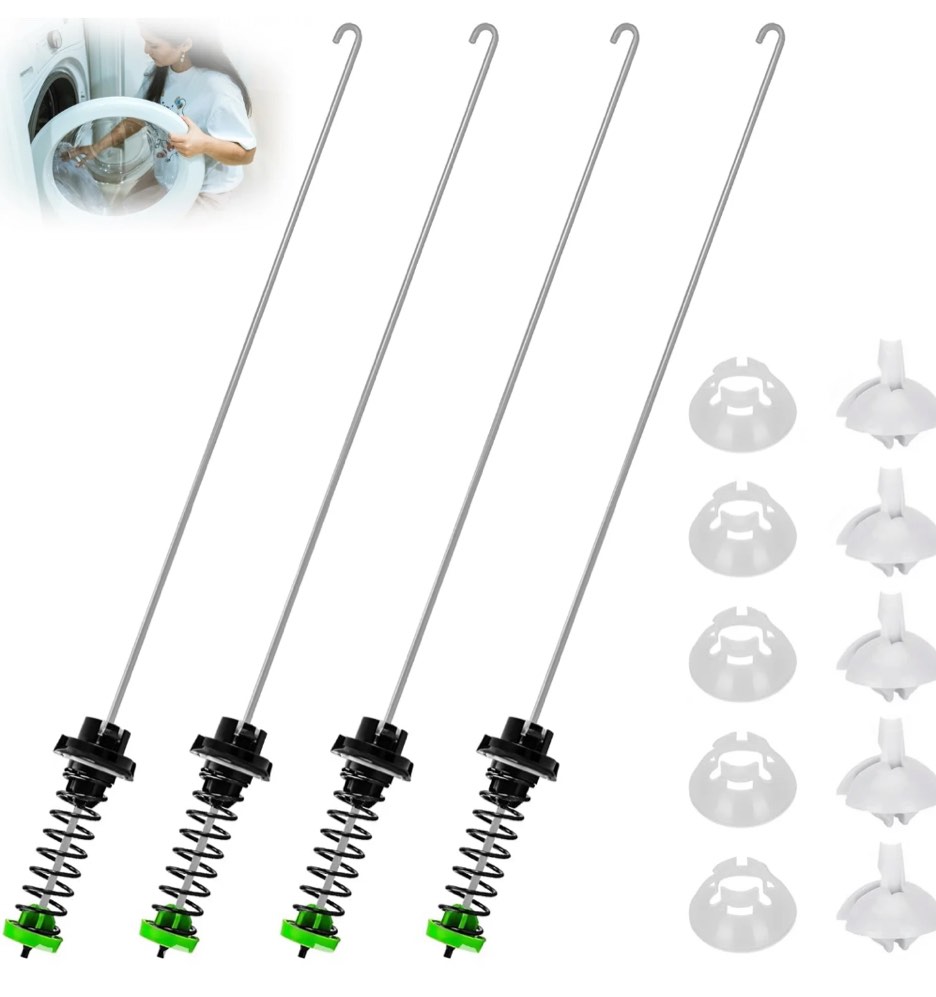 Washer Suspension Rod Kit for Whirlpool Maytag Kenmore Washer - Replaces W10594080