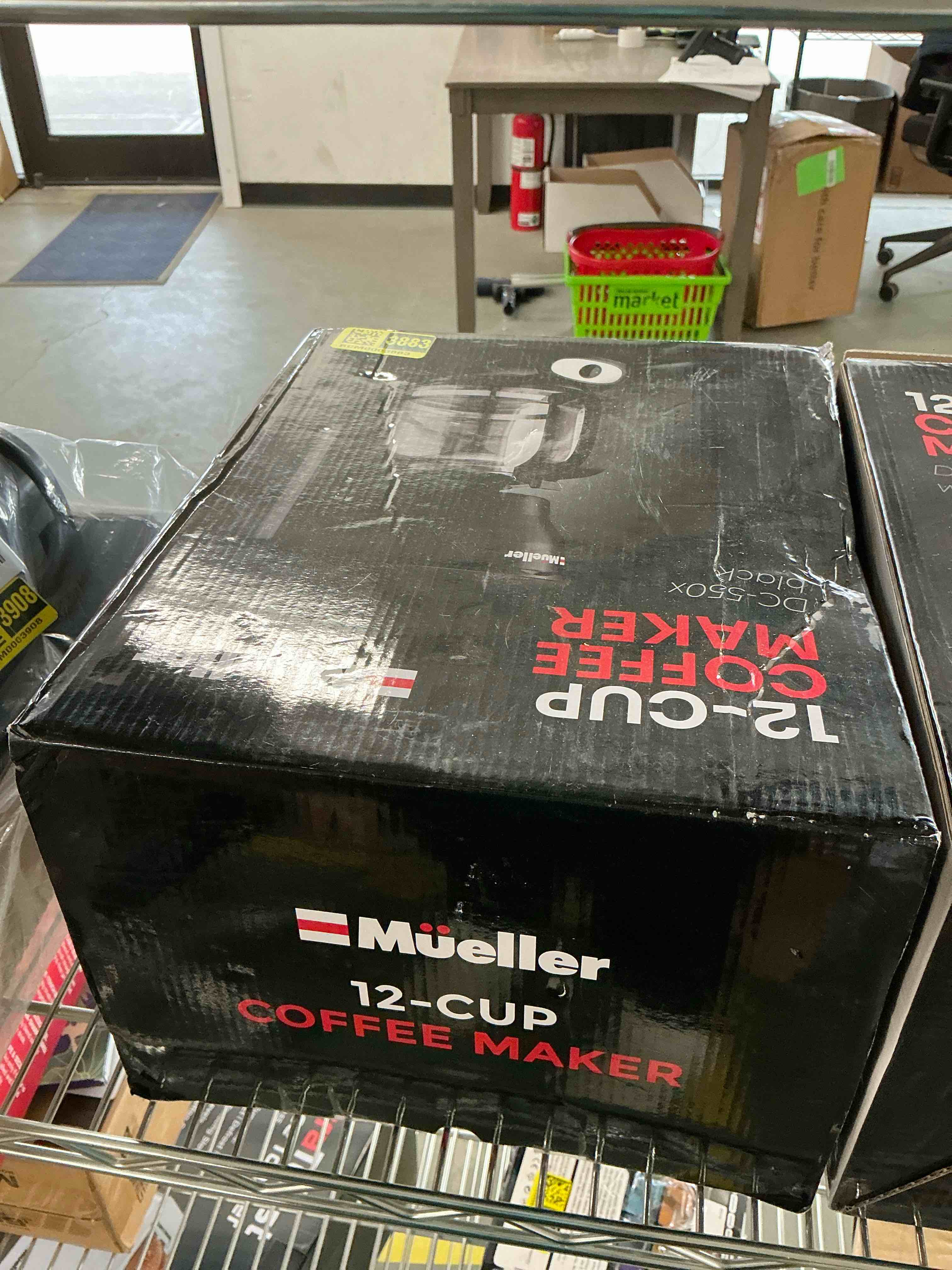 Condition photo showing Good Condition for Mueller 12-Cup Drip Coffee Maker - Borosilicate Carafe, Auto-Off, Reusable Filter, Anti-Drip, Keep-Warm Function, Clear Water Level Window Coffee Machine, Kitchen Essentials & Accessories