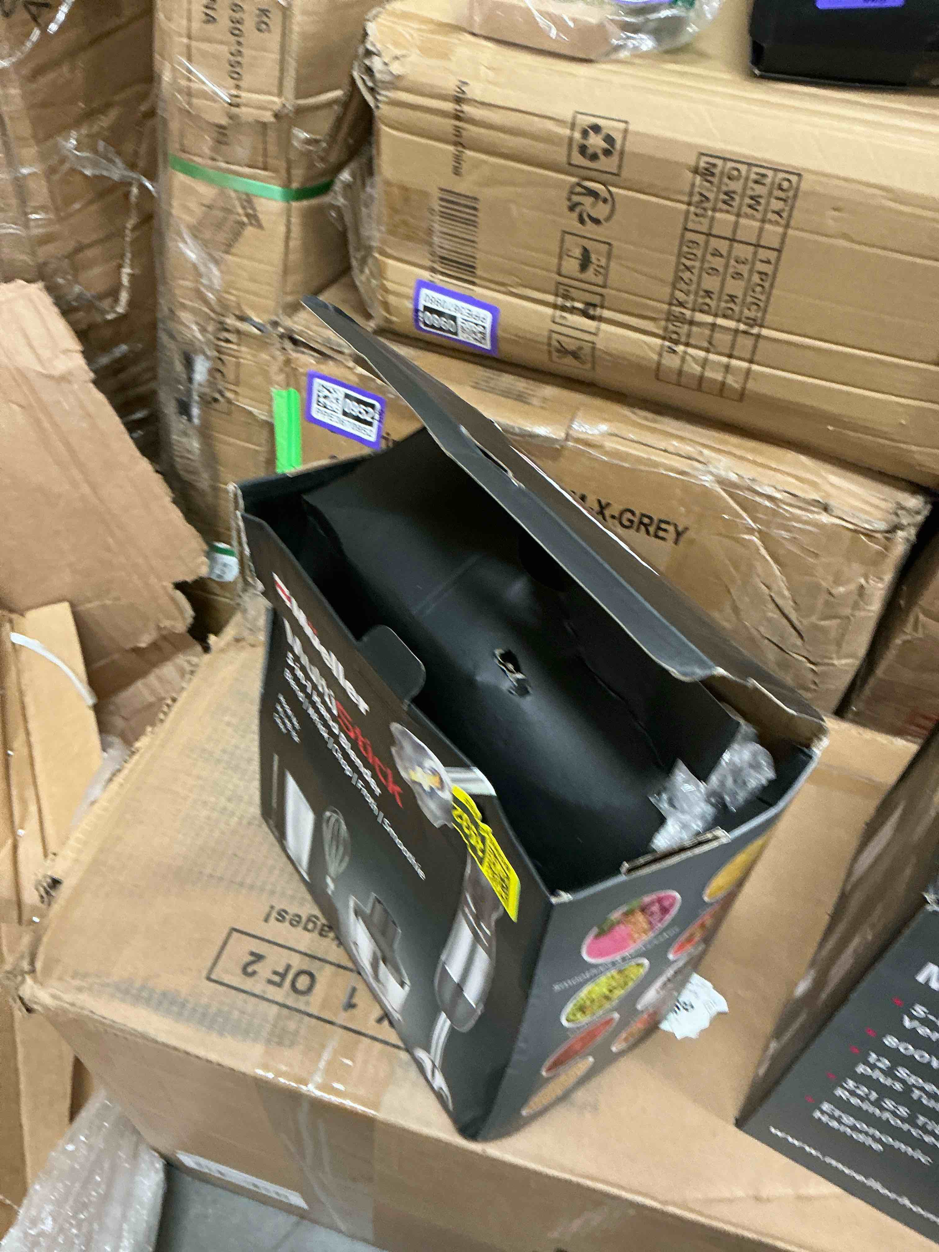 Condition photo showing Good Condition for Mueller Multistick 800W 5-in-1 Immersion Blender Handheld, 12 Speed Hand Mixer - Turbo Boost, Heaviest Duty Copper Motor, Titanium Blades Hand Blender, Milk Frother Wand, Whisk, Kitchen Gadgets Black